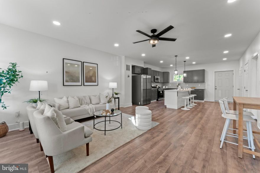 Buy this home for $1000!  This home qualifies for $15,000 grant funds thru Buy Back the Block,  Vacants 2 Value for $10,000 and several other grants that may qualify you for up to $70,000! Step into modern luxury. This fully rebuilt 2025 home offers a perfect blend of style, comfort, and functionality. Featuring 3 bedrooms and 2.5 beautifully appointed baths, every detail has been thoughtfully designed for today’s lifestyle.  Enjoy the open-concept layout filled with natural light, showcasing sleek finishes, contemporary fixtures, and quality craftsmanship throughout. The primary suite includes a private bath, creating the perfect retreat after a long day. The laundry is conveniently located upstairs, adding to the home’s easy, everyday flow. Outside, unwind or entertain in your private oasis, enclosed by an amazing horizontal 6-foot fence—ideal for gatherings, relaxation, or pets. With everything brand new and built to impress, this home delivers the peace of mind and modern living you’ve been searching for.