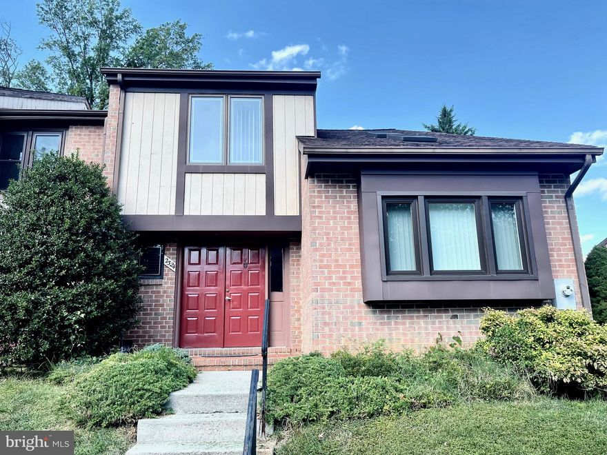 Rare Opportunity to Purchase this Beautiful END UNIT Townhouse in a Desirable Location. This 3BR+2.5 BA Spacious  BRICK TOWNHOUSE Shows Like a Model! One of the Largest TH in Mt. Washington. Main Level Features an Office/Study off Kitchen with Granite Counter Tops; Huge Bright & Airy LR/DR Combo w/Hardwood Floors; Wood Burning Fireplace; Glass Sliding Doors Leads to Rear Patio and Private Backyard; and a Powder Room at Foyer. Freshly Painted Upper Level with New Carpets. A Master Bedroom with Walk-In Closet and En-Suite Master Bath; Two Good Size Bedrooms and a Hallway Bath. Finished Lower Level Recreation Room with Plenty of Storage Spaces and a Door with Stairs Walking Up to the Side of the Property. A large Utility/Laundry Room next to a Storage Room with Built-In Shelves and Rough-In for the Possibility of Adding a Bathroom in the Lower Level. A Must See!