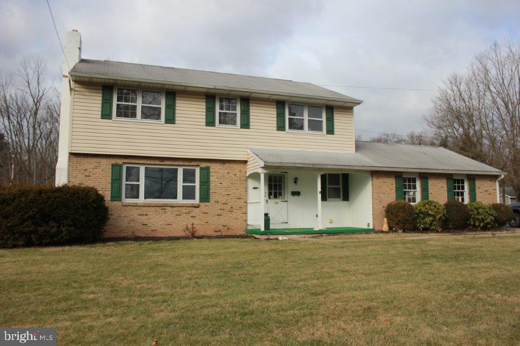 Spacious colonial situated across the street from the Sellersville Borough park/playground. Large open rear yard. Property needs interior updating. Being sold "As Is".