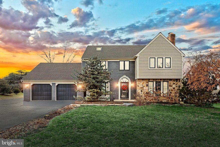 This charming, one-of-a-kind custom-built gem is truly a rare find! If you’ve been searching for a home with character, away from cookie-cutter neighborhoods, this is the one you won’t want to miss. Nestled on a nearly half-acre lot on a quiet, one-block street, this neighborhood is so beloved that residents rarely move.

From the moment you step up to the front door, the stunning stained glass set in a rounded frame sets the tone for something special. Inside, the warm and inviting atmosphere continues with beautiful hardwood floors in the family room, a cozy wood-burning fireplace, and a classic wood mantle—perfect for hanging stockings next Christmas. True to the timeless Tudor style, this home offers flexible living spaces that can be configured to suit your lifestyle, just as the current owners have done.

The remodeled kitchen features granite countertops, double sink, and a garbage disposal. The spacious dining area has room for a full-size table and a charming coffee bar in the corner. Enjoy your morning coffee while watching TV (included) or, when the weather warms, step outside to the covered deck and take in the private backyard. The sunsets here are simply breathtaking. This level also includes a convenient half bath and a converted laundry room, now a functional mudroom with ample coat and shoe storage.

Upstairs, the owner’s suite is a bright and airy retreat, complete with a skylight that floods the space with natural light. A former walk-in closet has been transformed into a cozy sitting/dressing area, while a massive walk-in closet was added over the garage for even more storage. The en-suite bathroom offers a jetted tub and a walk-in shower. Additionally, there are two generously sized bedrooms with double closets, plus a smaller room ideal for an office, which also provides attic access for even more storage.

The finished lower level is an entertainer’s dream! The custom-built oak bar, complete with a mirrored back, glass storage, and a keg refrigerator with taps, creates the perfect setting for gatherings. (Note: The small bar refrigerator will go with the owners, but the keg fridge stays.) Even the space under the stairs has been thoughtfully converted into a wine storage area. There’s plenty of room for a big-screen TV, with pre-wired electronics and built-in speakers that will stay. The pellet stove quickly warms the entire basement, making it a cozy retreat in minutes. And the adjacent game room? It speaks for itself—imagine all the fun-filled nights ahead!

Mechanically, this home is in great shape: the A/C, roof, and siding have all been updated within the last 5-10 years. The basement has a waterproofing system for peace of mind, and the garage offers a fantastic workshop area with built-in storage cabinets and an extra refrigerator for keeping drinks cold.

The backyard is just as impressive. In addition to the covered deck, there’s a gazebo with a paver patio (wired for a hot tub, though the sellers plan to take theirs). A stone patio leads back to the house, and the spacious yard provides ample room for large gatherings or even a pool. Plus, the 20x12 shed ensures plenty of extra storage space.

This home truly has it all—fantastic neighbors, unmatched convenience to shopping, schools, and hospitals, and a warmth that’s hard to find. Don’t wait—this one won’t last long!