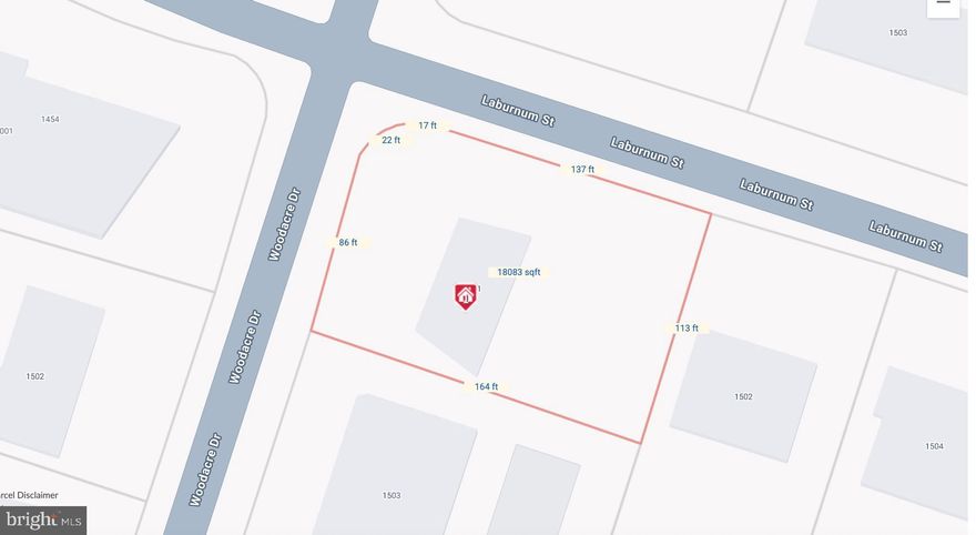 Opportunity awaits in Chesterbrook Woods!
Rarely available chance to purchase a nearly half-acre, flat lot on one of McLean’s premier streets, surrounded by multi-million-dollar custom homes. The property offers excellent site dimensions, minimal tree coverage, and convenient access to downtown McLean, Tysons, Arlington, and D.C.

Existing home conveys as-is. Plat available upon request.
Please schedule a time with the listing agent before walking the property.