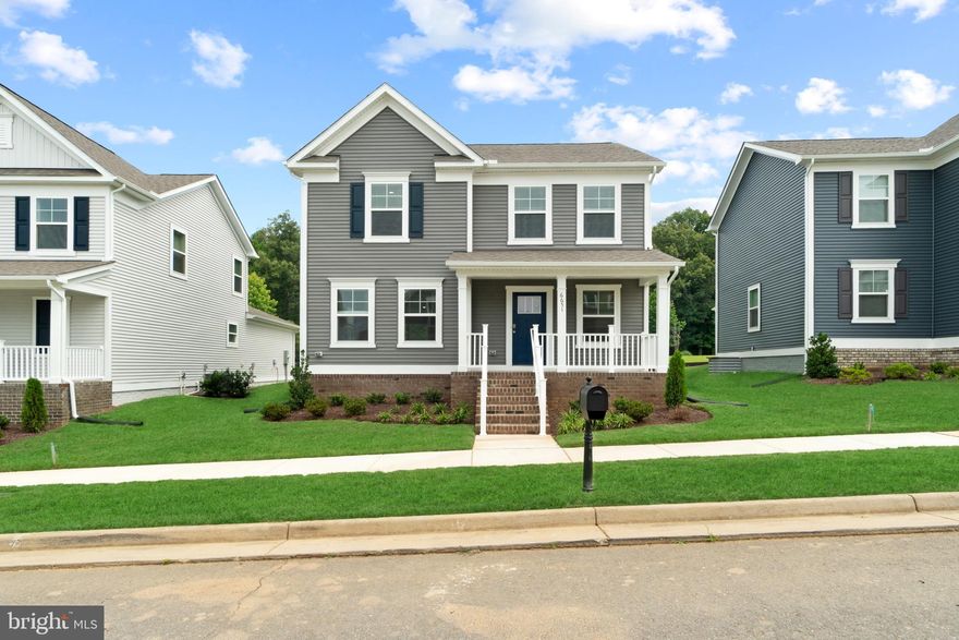 Move-in late  October! Basement home!!  Upgraded laminate plank flooring throughout first level.  All appliances(washer, dryer, refrigerator, etc.) are included with the purchase of the home.

Amenity Rich Community! The Sidney offers the space your family needs to grow, without compromise! Featuring a Front Porch White Siding and 2,390+ sq. ft. of open-concept space, the main level includes a spacious kitchen with White Cabinets, Granite Counters and a large island for entertaining. The second level features Four large bedrooms, a second floor laundry room, and two full bathrooms.  An exciting additional feature of this home is the in-ground basement that includes a finished recreational space, unfinished storage, and full rough-in for a future bathroom.  Your new home also includes our smart home technology package!  Town square, parks and public library are just a sample of the relaxed and uncomplicated life style of the community. The master community boosts a 10,000 sq ft. Clubhouse with Fitness center, 3 parks, a Village Green, Playground, Amphitheater, Community Garden, Butterfly Garden, Pool, Dog Park, Public Library, trails and pond. 


*photos for viewing purposes only and not of actual home*