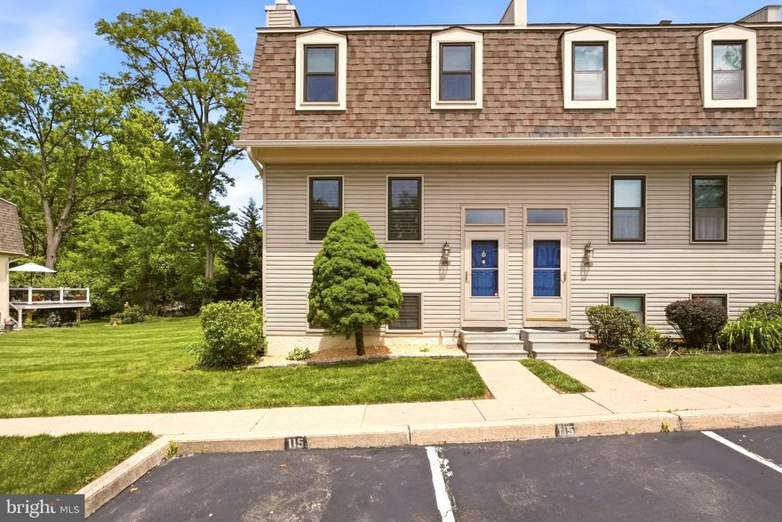 Welcome to 115 Spring Ln in desirable West Goshen Township! Finally, a move-in ready townhome is available for under $400,000 that requires absolutely no work! The Seven Springs neighborhood offers ultra walkability to the Coopersmith park, West Goshen shopping center, and several adjacent neighborhoods. As you approach, take note of this handsome end-unit with enhanced landscaping and impressive curb appeal that welcome you to the front entrance. Step inside and prepare to be wowed by the condition and size! There are a combination of interior upgrades that are truly a rare find! A few of the many are hardwood floors, 7 1/2" trim details, crown molding, solid core doors and plantation shutters. You'll love the open floor plan, which is great for entertaining! The main level is highlighted by the spacious eat-in kitchen. It's a cook's dream with 42" cabinets, custom tile backsplash, tile flooring, stainless appliances, ample counter space, and double pantry! Just off the kitchen is convenient access to the rear deck and finished basement. The cozy family room filled with natural light and dining area complete this level. Upstairs is highlighted by the massive primary suite featuring an attached full bath with dual vanity, ceiling fan, and two large double closets. The second bedroom is huge! It offers a large walk-in closet and two double closets. A hall bath with walk-in shower completes this level. Need more space? The finished basement provides over 500 square feet of additional living area! It features a large, open recreation room with a wood-burning fireplace and a half bath. There is also a large unfinished room with washer and dryer and provides ample storage space! Looking for outdoor space? The private rear deck was recently repainted and has steps down to the large, flat and open common area space is perfect for the upcoming summer months! Need more value? Enjoy worry-free living with 2022 replacement windows with transferable warranty, newer systems, recently replaced kitchen appliances, and low maintenance vinyl siding! All of this in the most convenient location with low taxes, low condo fees, plus the lowest municipal service fees in the area! With quick access to routes 3, 202, 322 and 352, you can get anywhere fast. Vibrant West Chester Borough is just minutes away, offering endless dining and shopping! Exton and Downingtown are a short drive away also! Act quickly on this amazing opportunity!