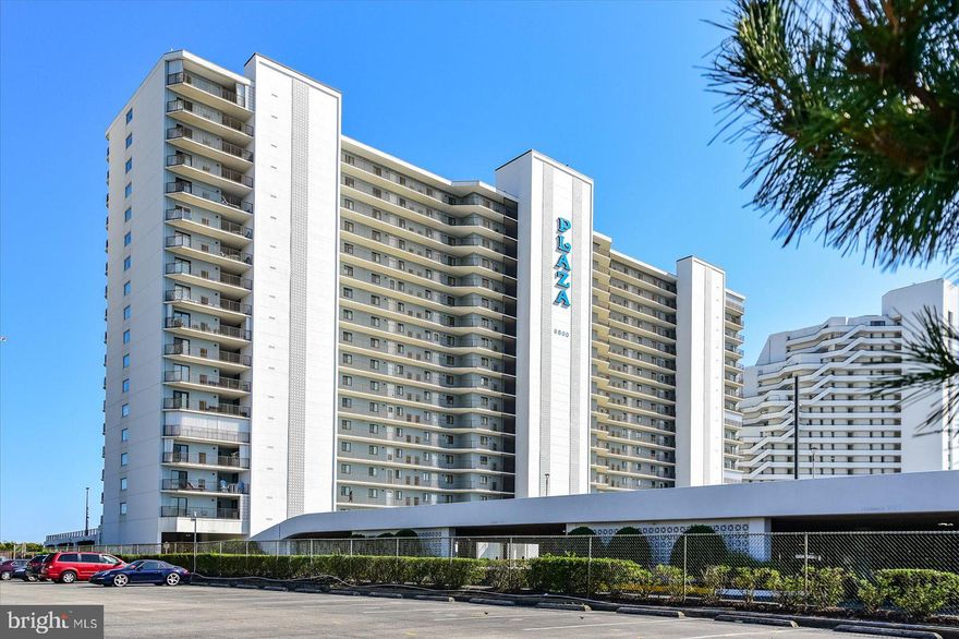 Absolutely Stellar Condo!!  2Bedroom + Den Area for additional sleeping and 2 full bath.  Large Living Room and Master Suite overlooking the Atlantic Ocean. Gorgeous Views!!  Loads of upgrades too.  Kitchen has Lovely soft closure white cabinets, granite counters and stainless steel appliances.  New luxury vinyl plank flooring in living and bedrooms.  Brand New Custom tile baths.  Master Bath has new step in shower.  New Stainless Steel large capacity washer/dryer.  Plus huge investment with Both Sliders replaced in last 3 years!  Fully Furnished and Never Rented by Owners.  Premiere Oceanfront Building with Heated Outdoor Pool, Kiddie Pool, Tiki Bar/Grill, Five Star Restaurant, Year Round Indoor Pool, Hot Tub, Saunas, 24/7 Security, Private Beach Storage and 2+ Parking (1 Assigned and Covered).