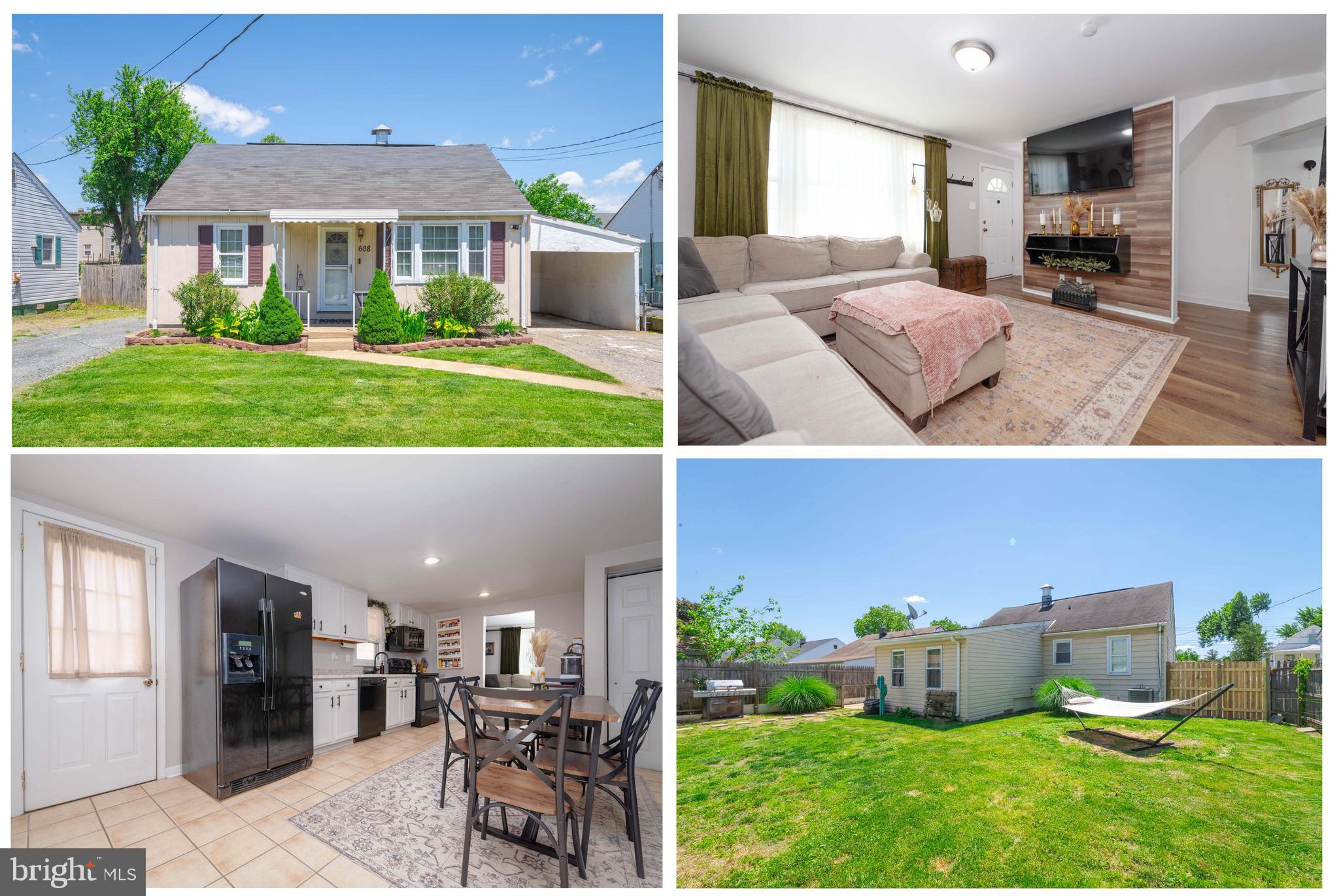 Lovely Cape Cod home in the desirable neighborhood of Arundel Gardens. Walk into a cozy living room with a beautiful shiplap accent wall. Enjoy cooking in your large updated kitchen with refinished kitchen cabinets, new counter top, and sink. The kitchen also has plenty of room for a big dining room table. You will love your bonus room off the kitchen that can be used for an office or playroom. The first floor also features two nice bedrooms and an updated bathroom. On the upper level you will find the cutest bedroom with a "private" area for watching TV, playing on your electronic devices, or reading a book. The upper level also includes a second living room area and an updated half bath. You will love the outdoors with your fully fenced-in large backyard, 10x10 paver patio with gazebo, privacy fence, and 12x10 shed with electric. You will also appreciate your carport, driveway and additional 50x10 driveway! Home also boats luxury vinyl plank, ceramic tile, new carpet, and fresh paint throughout. MOVE RIGHT IN!