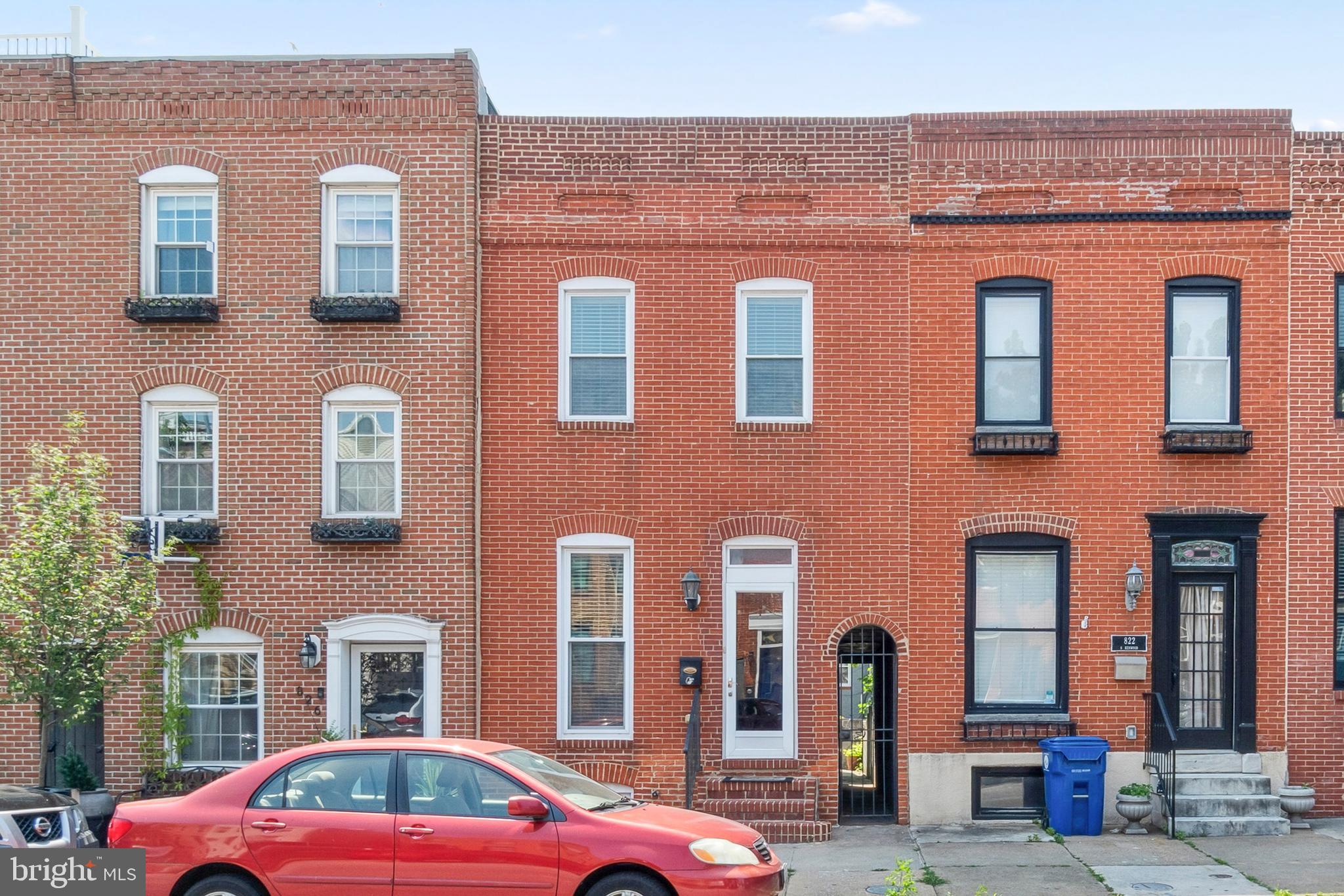 Welcome to this beautifully renovated brick-front townhome in the heart of Canton—perfectly positioned just off of Canton Square and some of Baltimore City's best indoor and outdoor dining, waterfront hotspots, and boutique shopping.
Boasting 2 spacious bedrooms and 1.5 updated bathrooms, this home blends classic Charm City character with modern updates. Enjoy wide plank hardwood floors throughout, exposed brick walls, and high ceilings with recessed lighting. The light-filled family room features a decorative fireplace and flows seamlessly into the dining area—perfect for entertaining.
The gourmet eat-in kitchen is a chef’s dream, offering 42-inch cabinetry, granite countertops, stainless steel appliances, under-cabinet lighting, and stylish finishes throughout. Upstairs, you'll find two generous bedrooms with ceiling fans, a spacious hall/flex area ideal for a home office or reading nook, an updated full bath, and a convenient stackable washer and dryer. The second bedroom also includes access to a potential future rooftop deck.
The private rear patio is ideal for summer grilling and outdoor relaxation. The unfinished lower level offers ample storage and room to customize to your needs.
Experience the best of city living in one of Baltimore’s most vibrant and accessible neighborhoods!