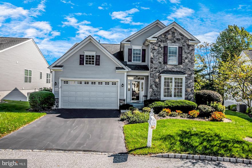 Looking for a home in  one of the nicest over 55 Communities around? Don't miss this gem in Foxfield? Need it to be spacious, yet private? Need a walkout basement and second floor? This could be the home you have been looking for. Before you tour the home, did you know that included is a Community golf course, Gorgeous Clubhouse, beautiful pool, tennis and bocce courts? This home has been immaculately maintained by the original owner and several rooms have just been freshly painted, since the  Seller moved out.  As you enter the home you are greeted with 10 foot ceilings ,  a spacious hardwood foyer, with a formal living room and dining room to your right. Continue through and the open concept kitchen/family room welcomes you with an island and enough space for a breakfast table. You glimpse a view of the beautiful rear yard and the lovely attached screened in porch. On this level you will find the Master Bedroom and Bath and ample walk- in closet space. There is an additional bedroom or office and full bath on this level, along with a laundry room with access to the two car garage. On the second level there is a cozy loft area, full bath and two additional rooms to be used as bedrooms, office, whatever you need. If you have overnight guests, you have lots of options for privacy and space. But there is more. Let's head down to the lower level where we find a sunlit walkout level that is partially finished. There is also a workshop area and great storage room. This is a lot of house and taps all the buttons of what you might want and/or need in a home. Add to that the active Community Clubhouse, bocce courts, pickleball, swimming pools, and amazing Par3,  all included with the HOA fee. This home is just waiting for you to claim it! Available for immediate occupancy