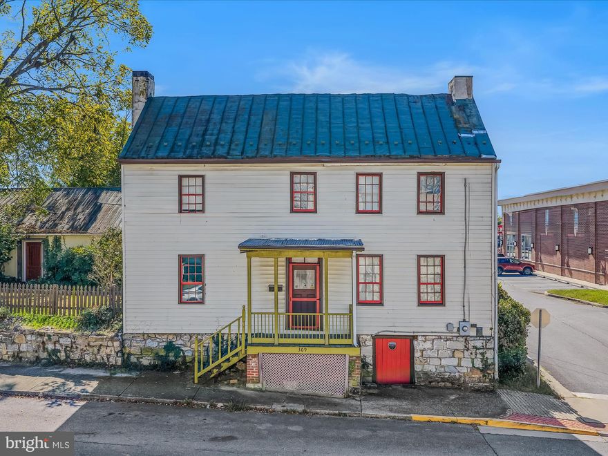 Welcome to 309 W Liberty St, Charles Town, WV!
Great investment opportunity just steps from downtown Charles Town! This historic home features exposed log walls in the kitchen, giving it that rustic, farmhouse charm that’s hard to find. Enjoy the large covered back porch, perfect for relaxing or entertaining, and a detached garage with a bathroom, ideal for a workshop, guest space, or potential rental setup.
With its prime in-town location, you can easily walk to restaurants, shops, and local attractions. Whether you’re looking to restore, rent, or reimagine, this property offers plenty of potential and character.
Bring your ideas and make this one shine, a great find for investors or anyone who loves a home with history!