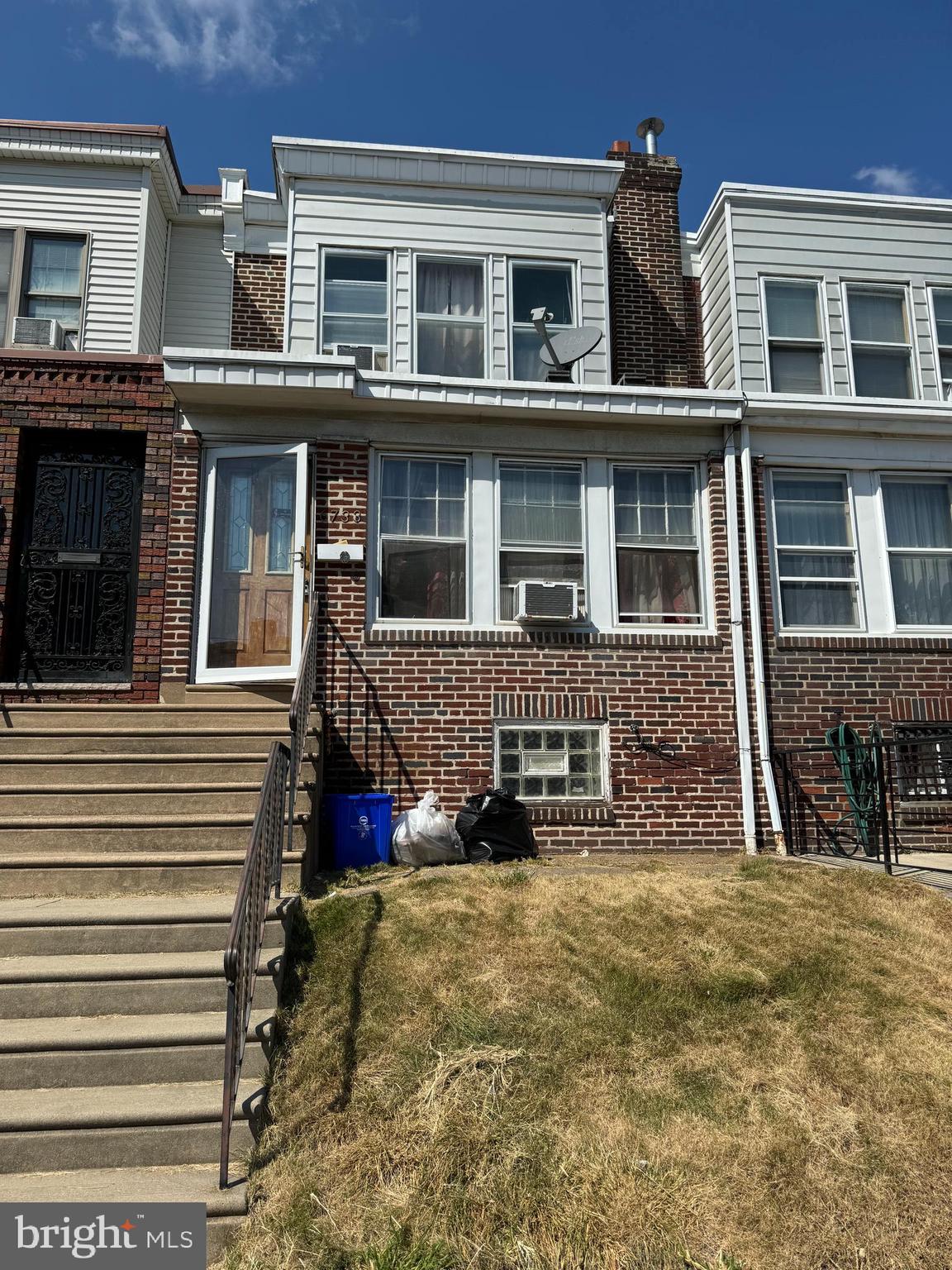 With A few cosmetic upgrades this 3 bedroom, 1 bath row home will be good for investor or owner occupant. This home features a front lawn leading to the enclosed porch. The living room, dining room, and kitchen are all nice sizes. Upstairs, there are 3 nice sized bedrooms that are carpeted and a full bath. This is an "AS IS" sale. The seller will make no repairs. Inspections are for information purposes only.