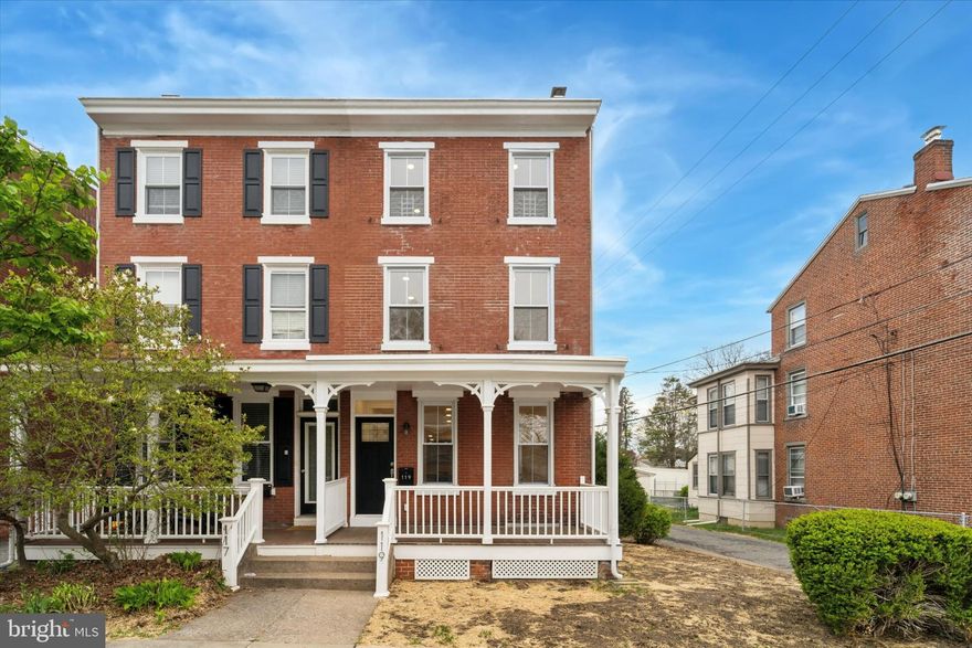 Introducing 119 Magnolia St, a 4 bedroom, 3 full bathroom brick twin that has been completely transformed over the past year of renovations.  No details were spared on this one!  The first floor features a front door vestibule, a nice open floorplan, brand new wide plank oak hardwood flooring, recessed lighting, a full bathroom, and a laundry room.  The kitchen has gorgeous new cabinetry with crown molding, a beautiful tile backsplash, stainless steel appliances, a large sink in the island, and  white quartz countertops.   On the 2nd floor you have a stunning bathroom with beautiful tile work and 3 bedrooms.   Make your way upstairs to the primary suite that has exposed brick accent walls, a walk-in closet, and a fabulous en-suite bathroom with a black and gold double vanity and a glass enclosed shower with floor to ceiling tile.  The tilework  and lighting fixtures in the home are top-notch!  The home also features brand new HVAC (natural gas), brand new electric wiring/panel/200amp service, brand new windows, brand new plumbing, brand new hot water heater, a nice and bright basement with plenty of storage space, and a very convenient parking spot in the rear.   No more searching for a parking spot!  You do not need to do a thing with this home, just sit back and enjoy all the work that has been done.  Time to get busy living, which will be easy when you are just a few blocks from all the action on Market St, Gay St, and High St!  Imagine all the great parades and festivals you could attend easily from this location.  It is also located in the desirable Rustin High School feeder.