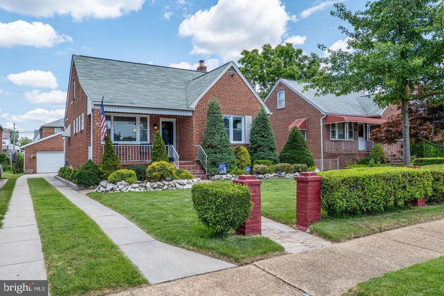 Beautiful cape cod with over 2000 square feet of finished space and custom finishes - everything was renovated in 2021! This home features sealed oak floors on main level; cherry wood custom cabinetry; upgraded electrical switches and outlets; granite counters with tile backsplash; jetted American Standard soaking jacuzzi tub with built-in heater; vented natural gas fireplace with remote control; Energy Star vinyl windows and screen door; second kitchen in basement; and so much more. Living room TV included! Daylit basement with separate entrance, separate kitchenette, and full bath. The exterior features extensive low-maintenance landscaping, and low-voltage landscape lighting and LED accent lighting. There is extensive built-in storage, a smart thermostat, and extensive insulation (air seal, blown cellulose, etc.).  FULL SIZE two-car garage with automatic door, abundant storage, and dedicated electrical circuits. Expansive patio for entertaining and outdoor enjoyment. Minutes from downtown, around the corner from 95, 895, and Eastern Avenue, but with a relaxed appeal and plenty of privacy. Seller has assumable VA loan with a 2.625% interest rate!