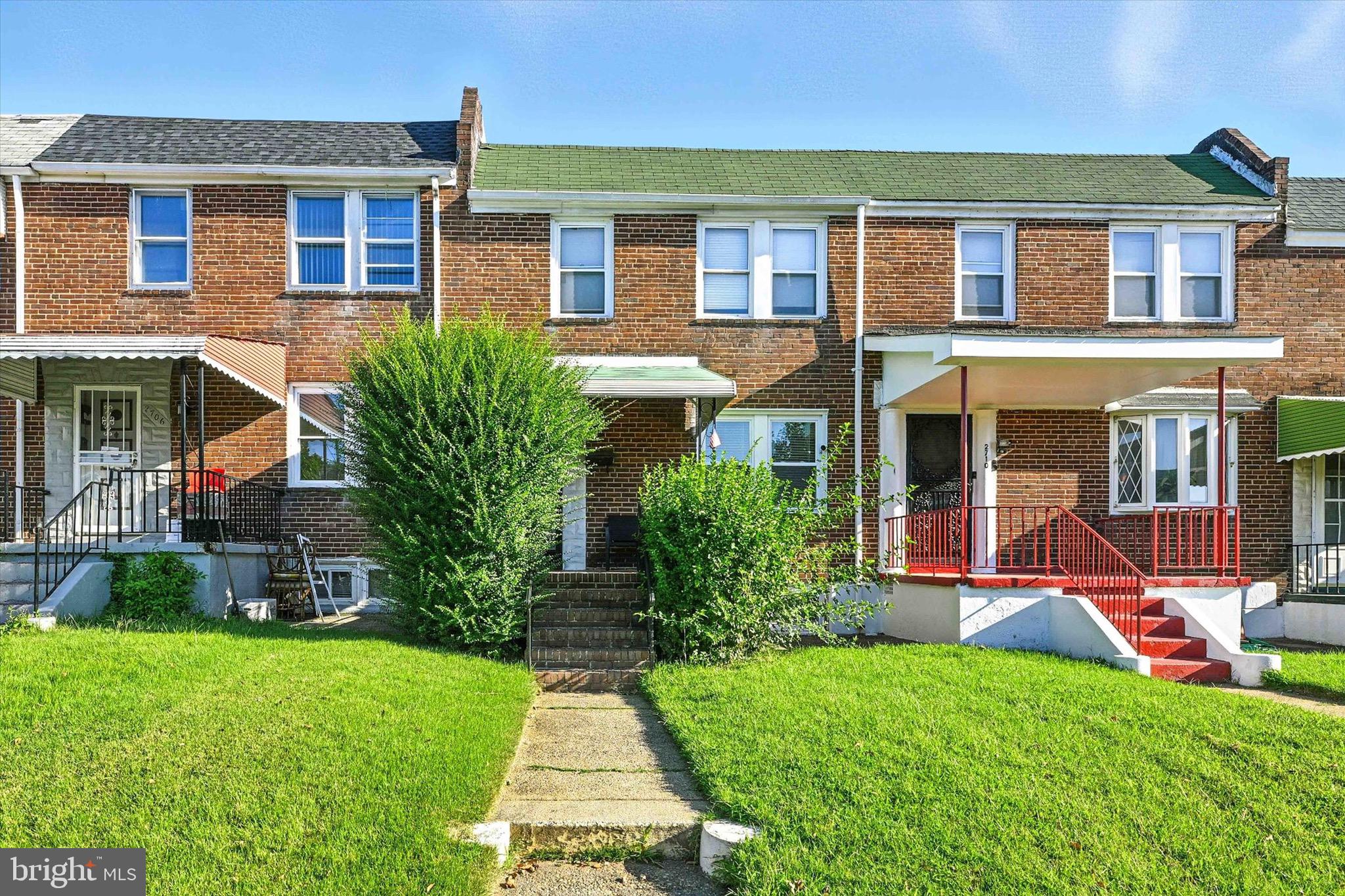 PACKAGE SALE ONLY – must be sold with 2706 E. Biddle Street. Contact Co-Listing Agent for full details.
Beautifully renovated 4 bedroom, 2.5 bath home at 2708 E. Federal Street featuring modern finishes throughout. Enjoy central A/C, durable LVP flooring, updated kitchen and baths, plus the convenience of off-street parking. A move-in ready opportunity in Baltimore with income potential when paired with 2706 E. Biddle!