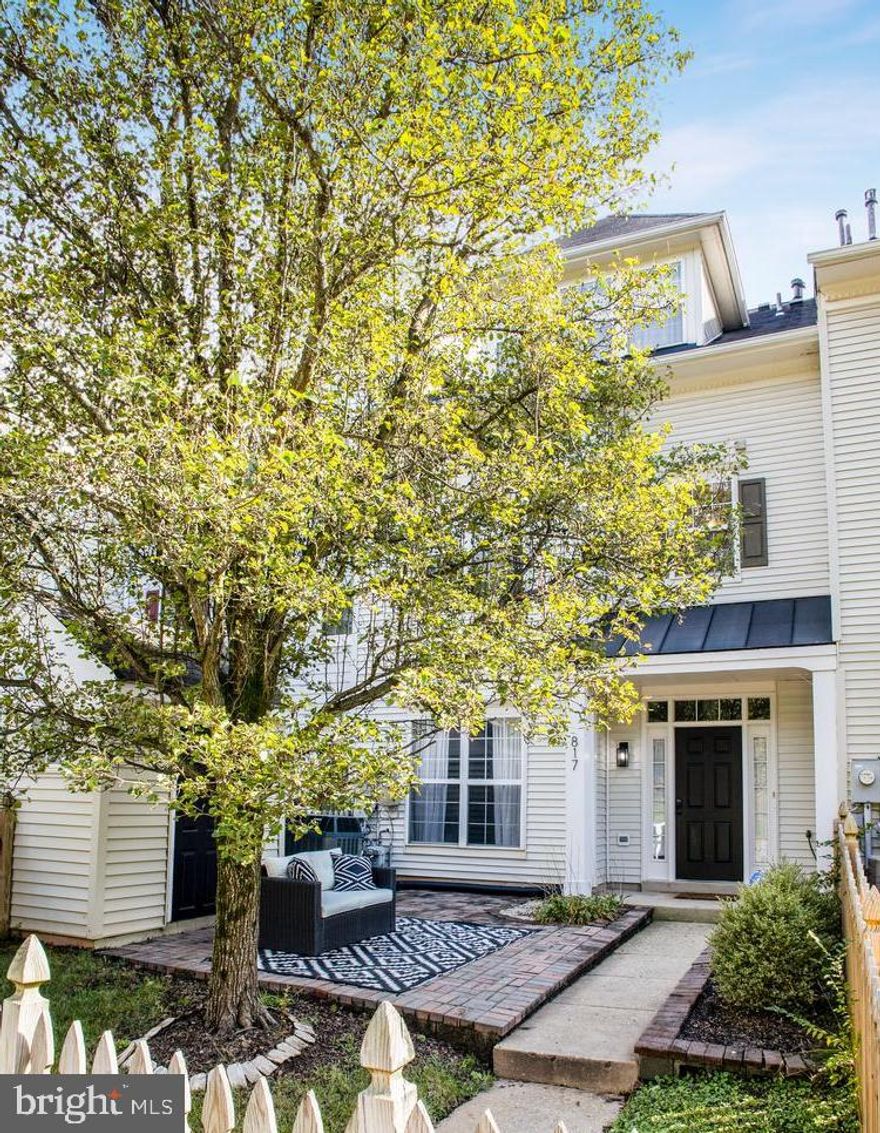 Welcome home to this Piney Orchard three-level townhome with awesome, front patio area. A back-to-back unit on a dead-end court with ample parking that faces an undeveloped area offering additional privacy. The main level is an open concept with all rooms open to one another for entertaining. The living room includes a gas-fireplace and the kitchen has been updated as well. The second level offers to nice sized bedrooms while the top level consists of the primary suite. Tastefully painted and decorated throughout with a Trane furnace and new roof installed this week! This, with all of the amenities and conveniences of the Piney Orchard community. What are you waiting for?