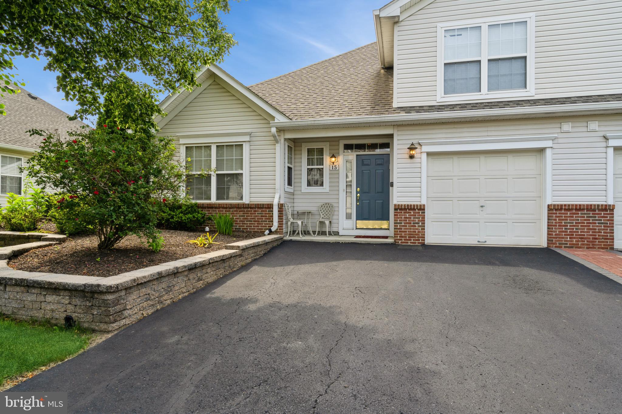 Come see a beautiful twin style family home in the vibrant community of Flowers Mills! This updated modern home with high ceilings throughout can be yours in this thriving 55 + community. Large 3-bedroom, 3 bathrooms with finished attic space is rarely offered in this community. Nice hardwood floor at entry door with vaulted ceilings on first floor. This home has a large kitchen with island & granite countertops plus a large area for dining. The grand living room is oversized for your entertainment needs. All bedrooms have sizable closets especially the walk in one in the master bedroom. New roof in 2018.
Walk a few blocks to the clubhouse with an indoor & outdoor pool, clubhouse, tennis & pickleball courts, bocce, gym, walking trails & a calendar full of fun events to meet your neighbors this summer. Enjoy your next home with a beautiful outdoor patio in back for your BBQ's & relaxation. Drive a few minutes to the Oxford Valley Mall, numerous large shopping centers & a large variety of restaurants.