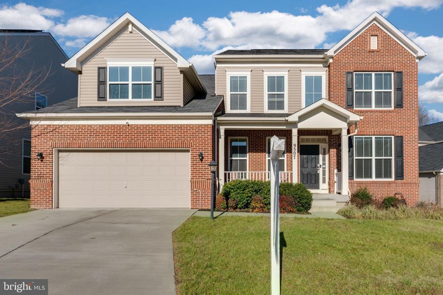 *** Amazing home-back on the market because buyer got cold feet***
Dream home, Dream neighborhood, Dream floor plan!  Don't miss out on the beautifully designed home, situated in the highly sought after Parkside at Westphalia community! The owner hates to leave the neighborhood!  This 4500+ sq ft home features 5 bedrooms, 3.5 bathrooms and plenty of upgrades! Main level features a formal dining room, living room, and family room with beautiful columns, a custom built heat-producing glass fireplace and hardwood throughout! Off the family room is your gourmet kitchen with a large island, granite countertops, black appliances, backsplash and walk in pantry. From the kitchen, there is a spacious bonus room, leading to your powder room and 2 car garage! Once upstairs, you'll enjoy an amazing primary suite that includes 2 walk in closets, an extended sitting room over the garage, and a luxury bathroom with jetted soaking tub! The bottom level comes with a bedroom, and a built out space with rough in for a full bath. There is also separate theater room and plenty of storage! You'll enjoy many evenings relaxing on the front porch or hanging out in the fenced in back yard!