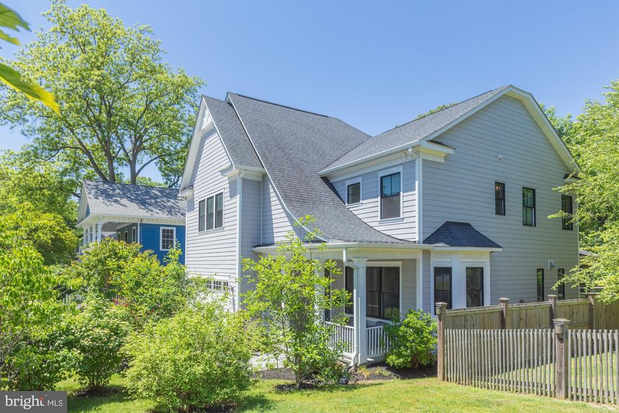 ***First Open House Sunday 1-3pm***. Nestled on a tree-lined street in Takoma’s Silver Spring Park, this move-in ready 5BR/5.5BA custom home, built in 2017, blends timeless charm with modern finishes. From picture molding and sliding barn doors to whimsical wallpaper and soaring ceilings - every room offers something "special"!

The chef’s kitchen features crisp white shaker cabinetry, brass hardware, quartz countertops, herringbone backsplash and dramatic navy center island. Premium stainless appliances include a Wolf gas range, sculptural hood, double wall ovens and hidden microwave.  The oversized walk-in pantry is conveniently tucked off the  butler’s wine bar leading to the light filled formal dining room.

The open-concept family room with stone fireplace overlooks the peaceful backyard, while the breakfast area opens directly to an inviting screened porch with vaulted beadboard ceilings — the perfect setting for morning coffee, al fresco dinners, or relaxed gatherings just off the kitchen.

Upstairs, ensuite bedrooms each with private baths provide comfort and privacy for all.   The luxurious owner’s retreat offer dual walk-in closets, custom window treatments and a spa-inspired bath with separate vanities, soaking tub and walk in glass shower.   Upper level laundry completes the second floor.

The fully finished lower level offers exceptional flexibility with a private guest suite and full bath, large family room, music lounge/speakeasy retreat, dedicated workstation, fitness area, and sauna space — creating the perfect extension for entertaining, working from home, guests, or everyday relaxation.

Outside, enjoy a fully fenced backyard with generous green space for play, pets, or entertaining, anchored by a welcoming screened porch and grilling patio that create seamless indoor-outdoor living.

Ideally located just moments from Downtown Silver Spring, Takoma Park, Metro access, parks, dining, and shopping, this exceptional home offers the perfect blend of character, comfort, and convenience.