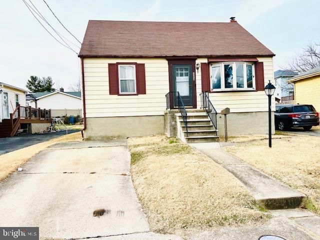 Wonderful single-family home within walking distance from downtown Arbutus on a quiet street. This home is far more spacious than it appears from the outside. The main level features two bedrooms, including a sizeable primary bedroom, which was added to the original house. A country kitchen is just off the dining room and a large family room. A full bath is also located on the level. A small deck off the kitchen leads to a fenced backyard with ample space for play and entertaining. The upper level has two bedrooms. The lower level adds additional living space and plenty of storage. Near UMBC, perfect for rental income! It needs some work and is being sold AS IS.
