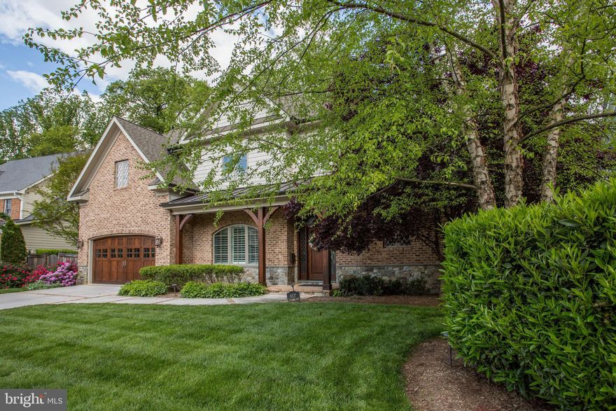 ***Simply the Best***Built by renowned Arlington builder, Greg Pence, with the quality and enduring value of a well-crafted home.**Priority on Overlee Swim Club wait list.**Nottingham, Williamsburg, Yorktown.***  The owners have extensively upgraded the home with these thoughtful features:   (1) automated technology system to control lights, climate, audio/visual, security, cameras by touch pad, IPhone, or IPad,  (2) natural gas back up generator, (3) whole house water filtration system; (4) irrigation system, lighting, and extensive landscaping; (5) stone patio with built-in grill and fire pit; (6) electric car charger in the garage;  (7) plantation shutters at all windows; (8) fully equipped home theater; (9) speakers throughout the home; (10) built-ins in the den and master bedroom; (11) rec room entertaining area with double wine refrigerators, built-in wine racks, 2 Kegerators; (12) renovated lower level powder room; (13) new soaking tub and surround in principal bathroom. **Desirable details they have appreciated:     (1) two water heaters for ready supply of hot water;  (2) laundry rooms on the main and upper levels; (3) private entry to lower level through second mudroom to the fifth bedroom and bathroom--ideal  for an in-law,  au pair, or distance learning college student **The kitchen will please the best home cooks and bakers or one with Michelin star aspirations.  It features double islands, cabinet-front  48 inch SubZero refrigerator and freezer; double refrigerator drawers for beverages, Miele  dishwasher and Fisher Paykel double dishwasher drawers, farm sink, and separate walk in pantry with cabinet and cupboard storage for ease of use.***Adjoining the kitchen is a  breakfast room with triple windows on two sides.  It is an ideal spot for a home office as there is a breakfast bar in the kitchen for casual dining.***Direct entry from the the garage into the mudroom with cubbies, coat closet, and second washer and dryer.*** The focal point of the family room is the stone fireplace along with space for multiple seating areas.  Doors  lead from the family room to the patio with built-in grill and fire pit, and to the fenced, level yard.  Great space for play, gardening, and sports.***Wood floors extend throughout the main and upper levels as do the classic moldings that distinguish the home.***Upstairs, the principal bedroom, offers  space for a seating area or desk,  and its two walk in closets are professionally organized.  In the private bathroom, there are separate vanities and additional cupboards for product and towel storage.  An expansive shower and soaking tub offer sanctuary.***Each of the other three upstairs bedrooms has an en suite bathroom, walk-in closet, ceiling fans, and recessed lighting.  A separate nook off the upstairs landing  is a quiet space for schoolwork or could be easily enclosed for a fifth bedroom.  **The second laundry room is on this level and includes  a linen closet, utility sink, and cabinet storage.**** The built in bookcase in the upstairs hall swings back to reveal stairs to the top floor bonus room. Childhood legends will be made of this!    How pleasant for a  private office, distance learning, or simply getting away from a bustling household. ****Sidewalk access to neighborhood shops, services, Sharp Park, and the large Tuckahoe Park and Playground with tennis courts and wooded picnic areas.*** Take a vigorous walk or the bikepath along Sycamore St. to the East Falls Church Metro.***This home has been buffed and polished for the next fortunate owner who recognizes quality, style, and the additional features added by a thoughtful seller.***