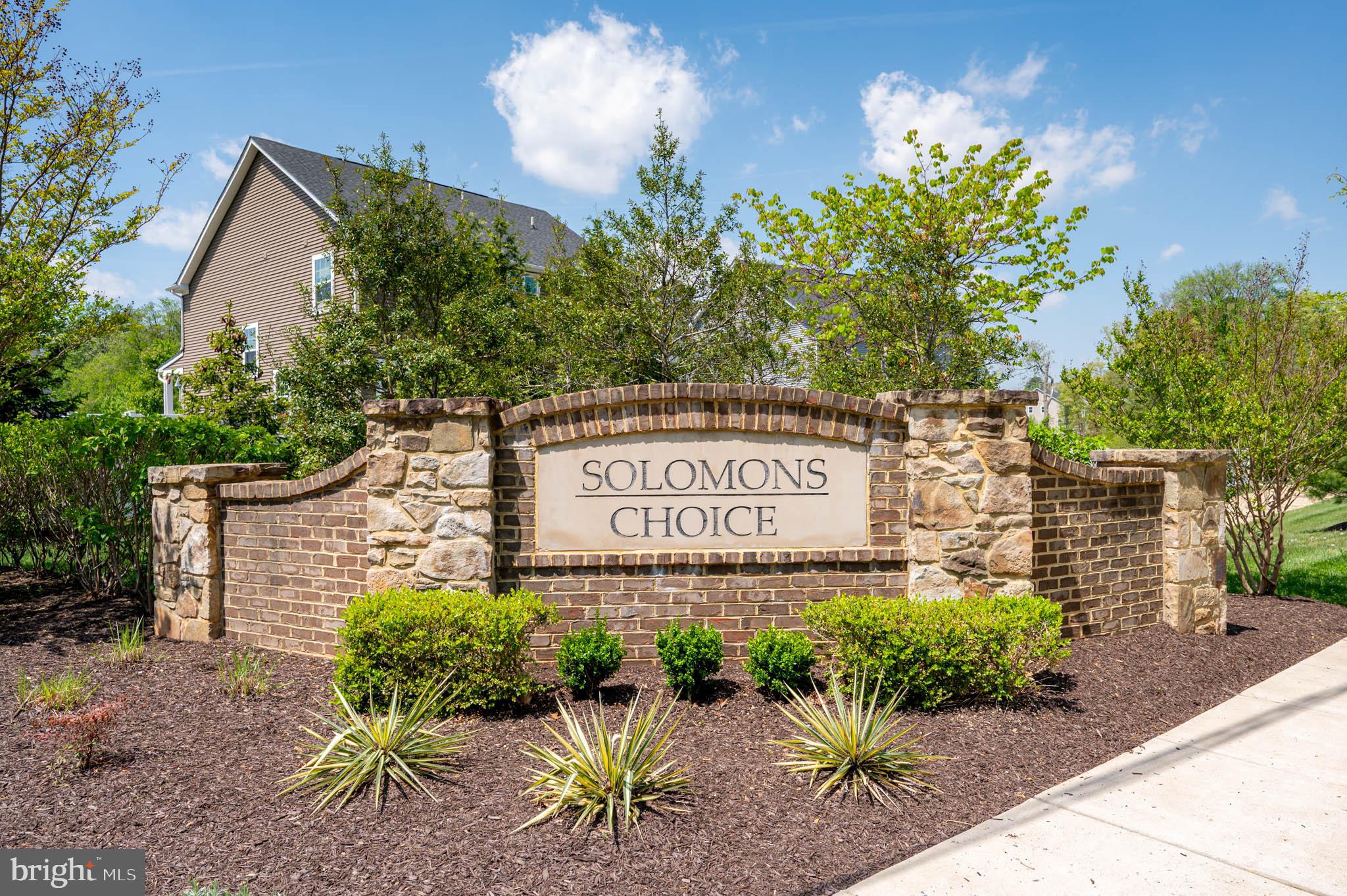 SOLOMONS CHOICE - Residential