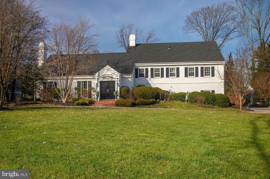 Dreaming of finding the perfect, move-in ready, home in the New Year? This recently renovated, colonial, with tons of natural light, classic finishes, and exquisite architectural detail just might be your dream come true. 
 
This inviting 5 bedroom, 3.2 bathroom home welcomes you in through a 2-story reception hall with powder room. To the left of the grand entrance, you have the spacious living & dining room with classic wood floors and a cozy fireplace. This space seamlessly opens up to a lovely family room and from the family room to the heart of the house: the fully renovated, gourmet kitchen with all modern amenities like a large center island, bar area for entertaining, and new top-of-the-line stainless steel appliances including a Wolf cooktop, subzero fridge, and Bosch dishwasher. Off the kitchen is a large breakfast room that opens to a beautiful deck, perfect for al fresco dining. All-new, floor to ceiling windows line the walls of this level, filling the rooms with natural light and providing breathtaking views of the beautifully manicured, grounds with a charming garden and lovely pool area. 
 
Two staircases take you up to the second floor where you will find a private office  with tasteful built-ins, two bedrooms with a shared Jack & Jill bath, and a third room with its own ensuite bathroom and a walk-in closet. On the other side of the stairs, a few more steps up lead you to the private and luxurious primary suite which features its own dressing area, a full bath with spray shower, and stairs that lead directly from the primary bedroom to a huge walk-in closet and even more storage space.
On the lower level, just four steps down from the main floor, there is a versatile bonus room that includes a laundry room with a new washer & dryer, a separate refrigerator area, and another powder room. There is also access to the two-car garage and a door that leads to the outside from this level as well.
Plus this home has been carefully renovated and includes updated features such as: a new AC system, a new hot water heater, new plumbing, new flooring, new blinds on first-floor windows, a new full house generator, enlarged and widened doorways, tastefully renovated bathrooms, a 2015 roof, added makeup/vanity room upstairs, added shelving in garage, new garage door & motor, new paint inside and outside, and new outdoor lighting. 
 
All of this on a quiet cul de sac in highly desirable Northside Villanova, near award-winning Lower Merion schools.