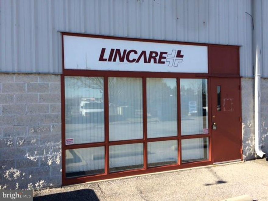 Sunshine Management Corporation is offering this 5,250 square foot flex space located in the Westminster Trade Center.  This space is 5,250 square feet with offices and a drive-in warehouse with 18 foot ceilings and 12’w x 14’h roll-up doors, zoned IR.

The property is conveniently located at the Carroll County Regional Airport on Airport Drive just off of Littlestown Pike. Westminster Trade Center is just three miles north of the central business district of Westminster, in Carroll County, Maryland.