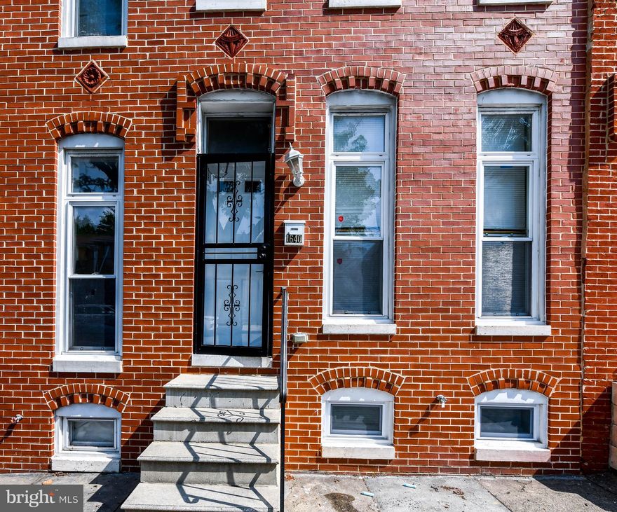 Welcome to 1640 Ashland Ave., Baltimore, MD 21205! This recently updated property is a delightful gem offering a perfect blend of classic charm and contemporary comfort. Boasting 3 generously sized bedrooms, 2 full baths, plus a bonus room on the lower level that can be used for office space, recreation room, or whatever you choose. This home is three levels of well-designed living space with a backyard and deck for outside play and entertainment..

The property is located near shops, restaurants, and just minutes to John Hopkins Hospital and major transportation routes.

Don't miss this wonderful opportunity to make 1640 Ashland Ave. your new home. Schedule a viewing today and see for yourself all that this updated property has to offer!