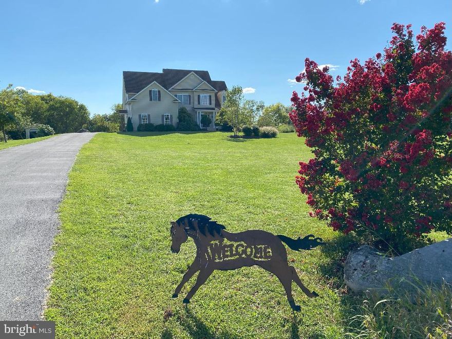 Located in a horse-friendly community, this property includes approx. 9.1 acres.  The property includes a 4-bedroom house, 1 hay/tractor barn (24 x 36), 1 horse barn (24 x 30) w/2 12x12 stalls, a 1 acre paddock, 2 2-acre pastures, and a 60 x 150 riding arena.  There are approx. 2.5 acres of woods at the back of the property adjacent to corn and bean fields that provide good deer and turkey hunting.

HOA is very hands off.  
 
2647-sq. ft. across 2 floors
 2 car garage
 4 bedrooms
 3 full baths
 Open kitchen/eating area/living room
 Dining room
 Large playroom on the 2nd floor
 Full unfinished basement
Fiber internet by Frontier (Gig+)

 
Land Features:
Approx. 9.1 acres total
 Approx. 2 acres home and lawn
 Approx. 1 acre paddock
 Approx 4 acres pasture
 Approx. 2 acres woods

Horse features:
 2 stall barn with tack room and hay/feed storage
 2 12x12 stalls
 1-acre fenced paddock
 4 acres fenced pasture, divided into 2 2-acre pastures
 60 x 150 riding ring, sand surface, fenced
 Lots of trial opportunities within 50 minutes.