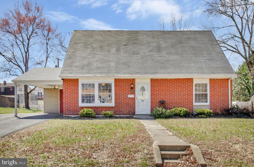 Welcome to this charming, updated cape cod located in the community of Joppa.  This 2-level home sits on a large, level quarter-acre lot, offering plenty of outdoor space and a great opportunity for gatherings and relaxation.
With 4 bedrooms and 2 remodeled bathrooms (2024), this home provides ample space for comfortable living.  The main level features a cozy living room perfect for unwinding after a long day. The separate dining room provides a great space for meals or entertaining guests. The galley kitchen offers plenty of counter space and storage for all your culinary needs .
Updates throughout the home include new luxury vinyl plank flooring installed in 2024, fresh paint, and new interior and exterior doors, as well as updated moulding and trim. The entire home is comfortable year round thanks to a brand-new heat pump system providing heating and air conditioning through out the home. Additionally, the home has received electrical upgrades, including a new panel as well as a new electric water heater.  For added convenience, there’s a workshop located in the attached shed, perfect for hobbies or storage. A large driveway and carport offer plenty of parking space for vehicles or recreational equipment. Don’t miss your chance to make this wonderful Joppa home your own! Schedule a showing today.