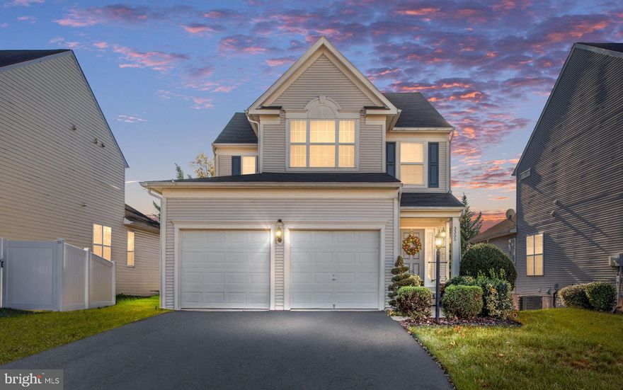 Welcome to this stunning main-level living home, nestled in a serene cul-de-sac setting. The main-level suite serves as an expansive retreat, featuring soaring ceilings, dual custom walk-in closets, and a luxurious en-suite bathroom with a soaking tub and separate shower. Custom blinds and built-ins add an extra layer of sophistication. Throughout the main level, seamless wide luxury flooring enhances the home’s airy flow, leading to a spectacular kitchen. The open-concept kitchen is adorned with granite countertops, a stainless steel fridge, and upgraded quartz surfaces, along with an eat-in kitchen area. This space effortlessly connects to the dining and family room, where soaring volume ceilings create an inviting ambiance.The basement offers a full wet bar with tile flooring (2014), a bonus room, and a spacious area for gatherings. The large basement opens to a stamped concrete patio (2003), creating the perfect space for outdoor entertaining or quiet relaxation. Designed with versatility in mind, this home spans three finished levels, each offering generously sized bedrooms with walk-in closets and additional full bathrooms, ensuring ample space for comfortable living. Meticulously maintained and truly move-in ready, this home boasts numerous updates, including a new roof (2017), freshly painted kitchen and bathroom cabinets, replaced main-level flooring (2024), and a newer A/C unit. Every detail has been thoughtfully considered to provide a luxurious and convenient living experience. This stunning residence is the perfect retreat for those seeking the ideal blend of style, comfort, and modern amenities. Schedule your showing today and make this exquisite property your forever home!