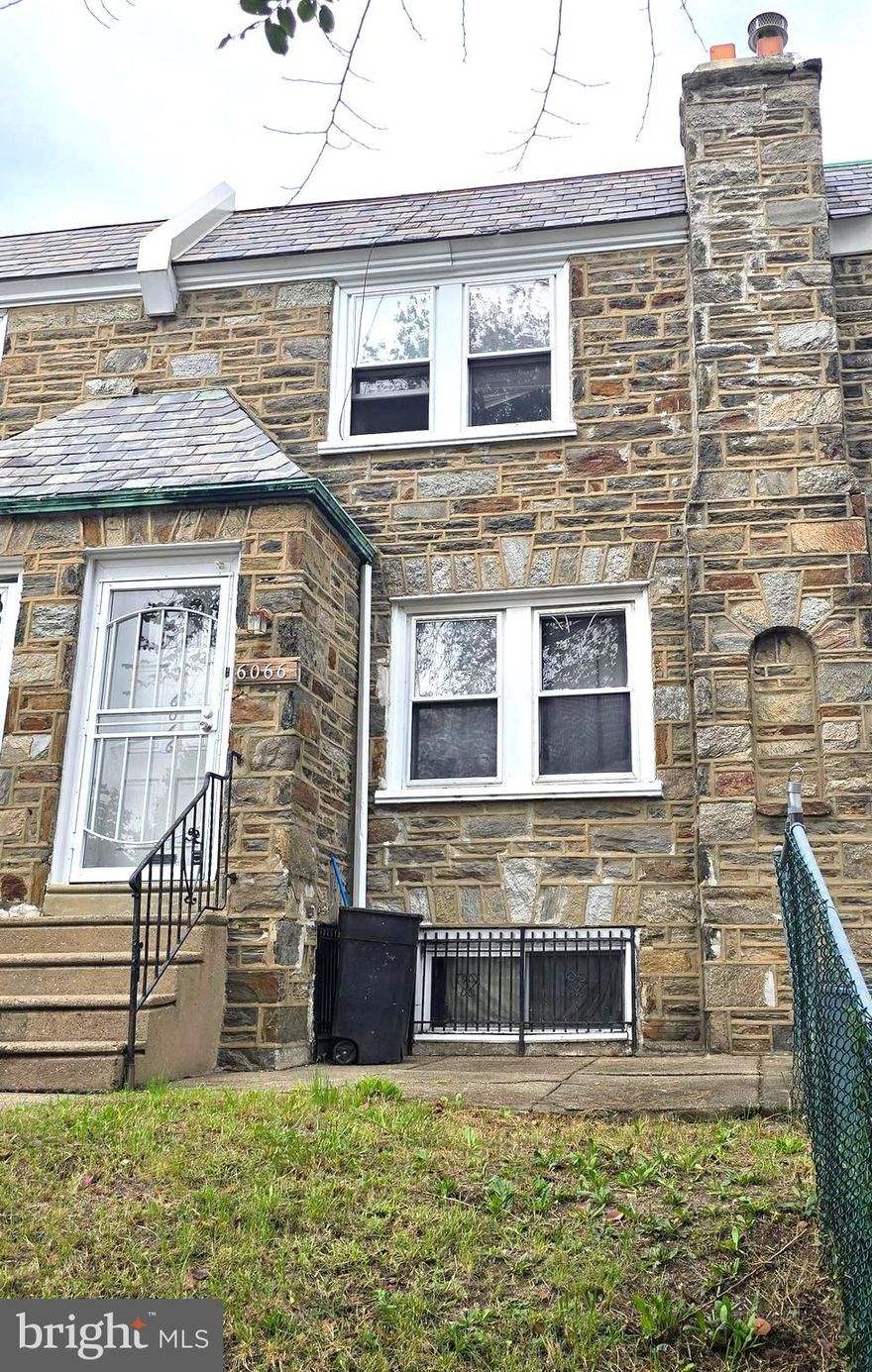 Discover the potential in this 3-bed rowhome in Philadelphia offering 1,552 square feet of opportunity. Built in 1940 and ready for cosmetic updates, this interior rowhouse features an eat-in kitchen, spacious living and dining areas, three upstairs bedrooms, and a full bath. The basement adds bonus space with a full bathroom, wet bar, and garage access. Enjoy off-street and rear driveway parking. Located near shops, schools, and major transit routes, including Roosevelt Blvd and nearby bus stops. Property is being sold As-Is. Buyer is responsible for any required inspections or certifications. Whether you’re looking to renovate and live in, rent out, or include it in the broader portfolio offered by this seller, this home offers flexibility in a convenient Northeast Philly location. A home warranty may be included. Showings by appointment only.