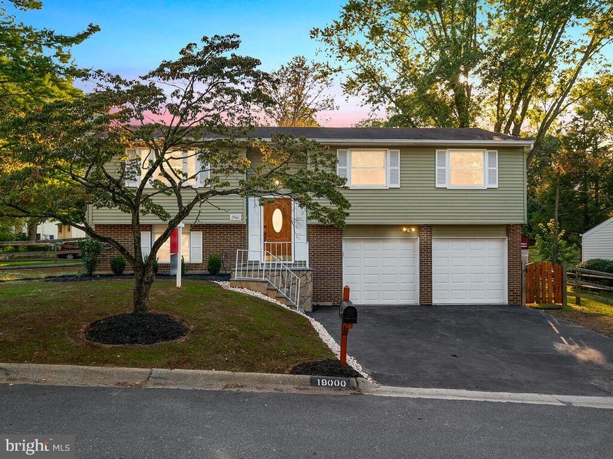 You will be off to a great start in this sporty split foyer with super updates and a TWO car garage! Super convenient Strawberry Knolls  area home close to  schools, Grove Metro, bus routes, pools, shopping, parks & rec. Awesome updated kitchen with lovely light wood cabinetry and stainless steel appliances, sliding door to deck makes it easy to entertain in warmer weather.  Cozy brick fireplace and built ins in the basement for an inviting entertainment space perfect for viewing fall football games!  Updated Owners bathroom with new vanity & tile.  Safely store your vehicles and have plenty of workshop space in this 2 car garage and additional off street parking driveway.  Please follow all COVID guidelines and wear a mask while viewing, wear booties and gloves provided at entryway.