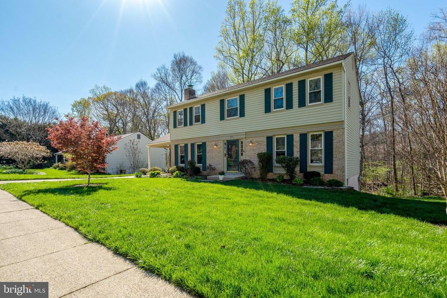 WELCOME to 9010 Brook Ford Road! Nestled in the wonderful community of Burke Station Square, this beautifully refreshed home is truly move-in ready. The entire interior has been freshly painted, with new carpet installed on the upper level. Upstairs, you’ll find four generously sized bedrooms, including a spacious primary suite featuring a beautifully updated bath with new quartz countertops, vanity, mirrors, and lighting.

On the main level, refinished hardwood floors add warmth and elegance throughout the living room, dining room, and family room, while the kitchen now features newly installed hardwood flooring as well. Just off the kitchen is the inviting family room, where you can cozy up by the gas fireplace. Both the family room and living room feature new recessed lighting, adding a bright and modern touch. A charming powder room on this level has also been updated with a new vanity, mirror, and lighting.

Step outside from the kitchen to a spacious two-level deck—perfect for entertaining or relaxing while enjoying the peaceful treed view. A walking path runs just behind the home, offering easy access to the neighborhood’s outdoor amenities.

The finished lower level is ideal for gatherings, featuring a built-in wet bar and walkout access to the beautiful backyard. You’ll also find a convenient storage and workshop area on this level.

Major updates include HVAC (2023), water heater (2015), and roof (2013, architectural shingles).

This one checks all the boxes—updates, space, location, and outdoor living—all in a fantastic Burke neighborhood.