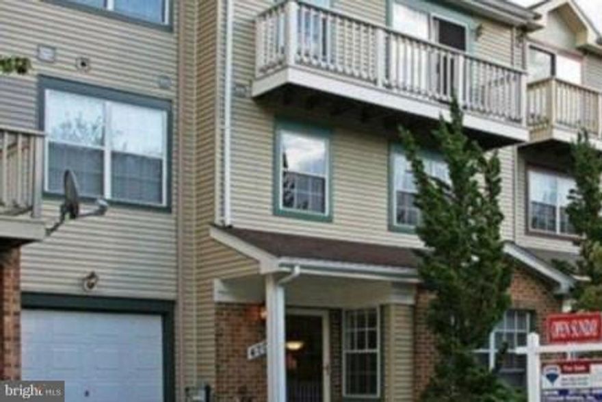 Spacious 3 level townhouse style condo with main level half bath, large master bedroom with walk-in closet, a dual vanity full bath+, room for 2 cars with 1 car garage parking + driveway, close to Bowie Town Center, Allen Pond and Largo Metro commuter transportation. Sold as-is.