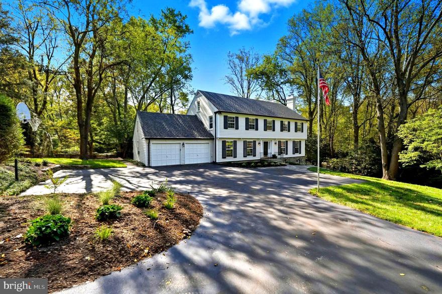First Time on the Market! They simply don’t build them like this anymore. Timeless elegance defines this custom-built family estate — a stately center-hall Colonial set on three-quarters of an acre, just minutes from both downtown Bethesda and Potomac Village.  Built with enduring craftsmanship, including solid plaster walls and gleaming oak hardwood floors, the home has been newly renovated to blend classic architectural detail with today’s sophisticated transitional style. Gracious rooms invite large-scale entertaining, while charming, more intimate spaces offer quiet retreat. Two wood-burning fireplaces on the main level — one in the living room and one in the den — are complemented by a third in the lower-level family room. Recent updates include: three beautifully renovated bathrooms; a reimagined kitchen with new flooring, quartzite countertops, and a GE Café appliance package; a remodeled laundry room with new washer and dryer; a renovated, daylight walk-out lower level featuring a spacious family room, large recreation area, full bath, and a flexible finished room perfect for a home office or sixth bedroom. Upstairs, five generous bedrooms with refinished hardwood floors and fresh paint throughout make the home move-in ready. An oversized, main-level two-car garage provides ample storage and includes space for an additional refrigerator. A massive, floored attic offers further storage or potential for expansion. Outdoors, the property is a true slice of heaven — with new sod, lush flower beds bursting with bulbs that will bloom come spring, and extensive hardscaping. A beautiful slate patio overlooks the expansive, sunlit lawn — perfect for entertaining or letting kids and pets play freely. A whole-house generator adds extra peace of mind.  Serene, elegant, and truly one-of-a-kind — this exceptional property is not to be missed.