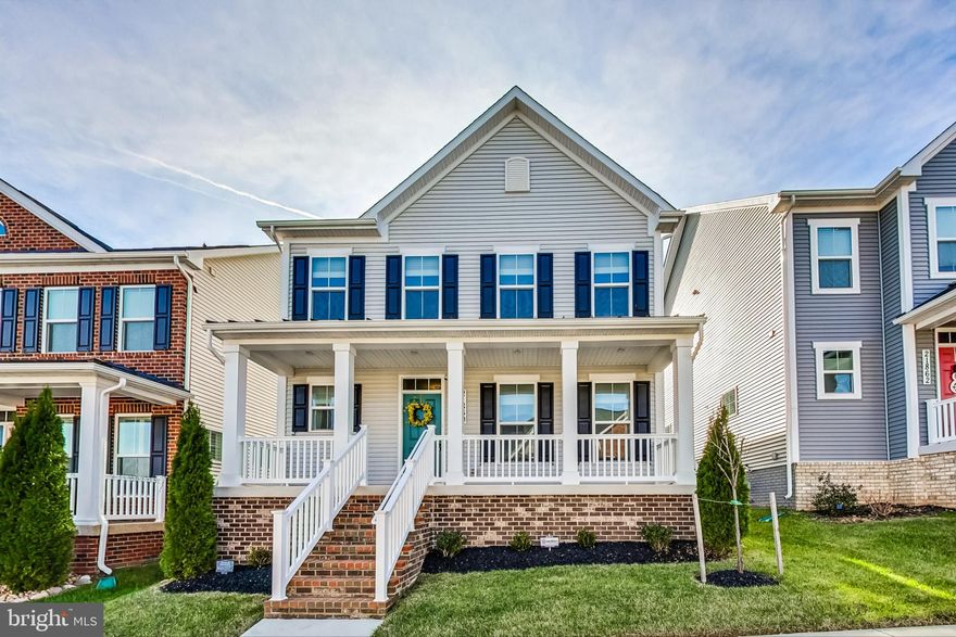 Welcome to this beautiful 4 level home nestled in the Cabin Branch subdivision.  The charming porch gives a welcoming first impression, setting the stage for the light-filled, open concept layout inside. The natural flow from the living room to the kitchen and dining area makes it easy to picture family gatherings and casual get-togethers. With thoughtful details like tray ceilings in the primary bedroom, dual vanities, and spacious closets, the home strikes a perfect balance between luxury and practicality.

The layout is especially great for larger families or guests, with the fifth bedroom and bath on the third floor offering privacy and space. Plus, the basement adds so much potential, with a recreation room and additional sitting area for more flexible living. It’s a home that seems to cater to both the need for quiet personal space and the desire for vibrant social spaces.

This home is close to commuter routes, Clarksburg Premium Outlets, and many parks and trails.