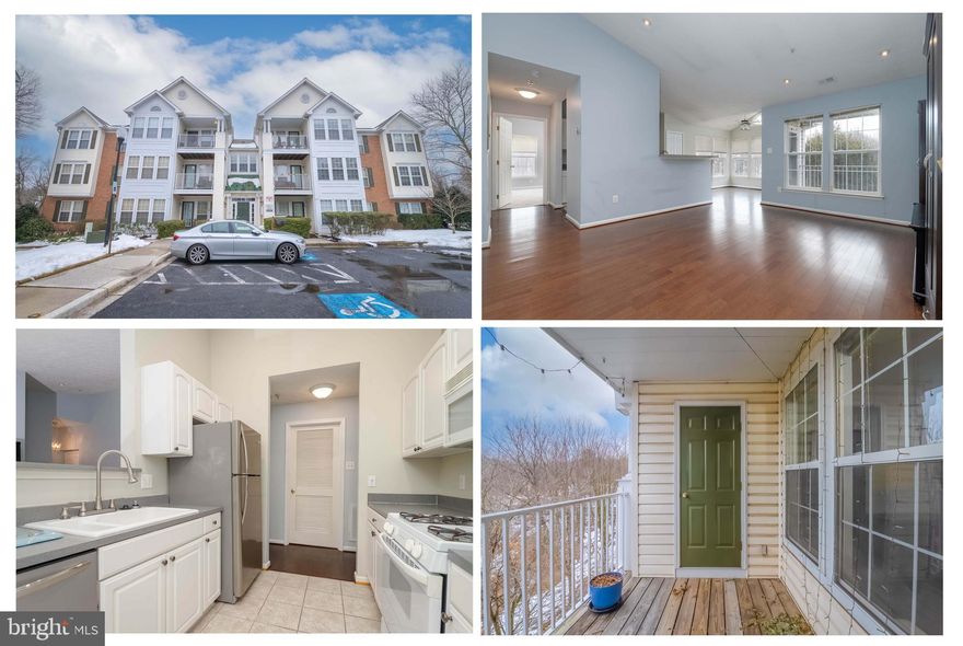 Lovely Top Floor Condo that Backs to the Woods! Condo is located in Desirable Riders Ridge. Condo features a large living room with gas fireplace, open floor plan, and separate dining/breakfast area. Enjoy cooking in your updated kitchen with breakfast bar, stainless appliances, pantry, and plenty of cabinet space. Spacious primary bedroom that faces the woods includes a large primary walk-in closet as well as a primary bathroom with a jetted tub. Second bedroom is sizable with a  jack & jill entrance to a second bathroom with a walk-in shower. Separate laundry area with front load washer and dryer. Enjoy your private deck and breakfast area that both back to woods. Condo also boasts hardwood floors, newer washer & dryer (2025), and new HVAC (2025).