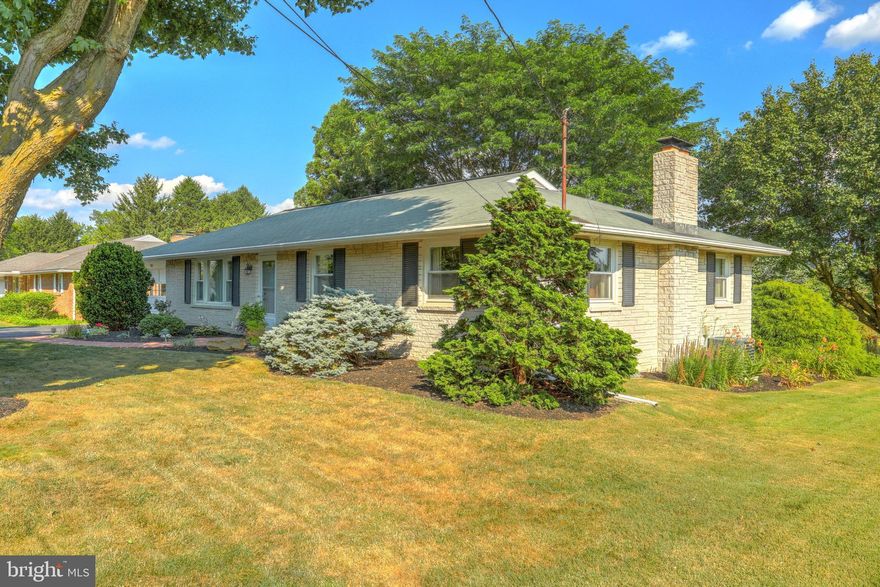 Don't miss out on this well kept one owner Rancher in Dallastown schools.  The home sits on a quiet street less than a mile from I83, hospitals and shopping.  The main floor has three bedrooms each with ample closet space and ceiling fans.  Separate dining room with deck access over looking the gorgeous landscaped lot.  Living room with refinished hardwood floors.  Kitchen with all the appliances and washer dryer area.  Basement has a huge finish family room with gas fireplace perfect for kids and family gatherings.  Basement has additional storage space with access to the garage.  Hard to find one in a neighborhood and location like this!