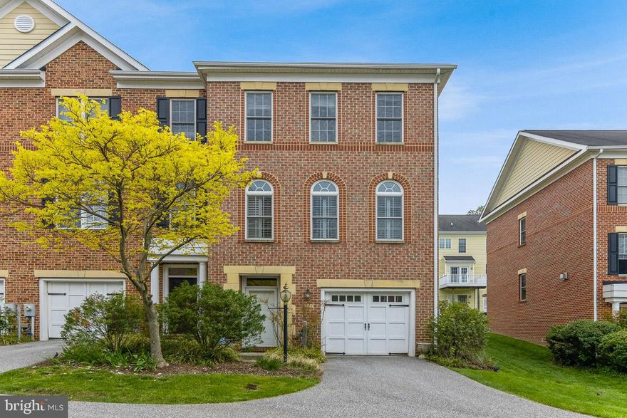 Desirable end-of-group Rodgers Choice Townhouse!   This 3 story home includes 3 bedrooms, 2 full and 2 half baths, and an attached garage!  On the main level you can enjoy the open floor plan with high ceilings and plenty of natural light. This level also includes a large, eat-in kitchen which opens to a spacious deck, and is finished with granite countertops, maple cabinets, and stainless steel appliances,  as well as a large pantry, powder room, and convenient laundry area. The owners suite which includes a large luxury bathroom and walk-in closet, with 2 additional bedrooms and a full hall bathroom, complete the upper level. In the lower level you can relax in the large family room with a gas fireplace and attached powder room. New HVAC system, and both water heater and washer replaced in 2021! With the HOA taking care of lawn maintenance and snow removal, enjoy easy living in a great location! Zoned for West Towson ES, Dumbarton MS, and Towson HS!