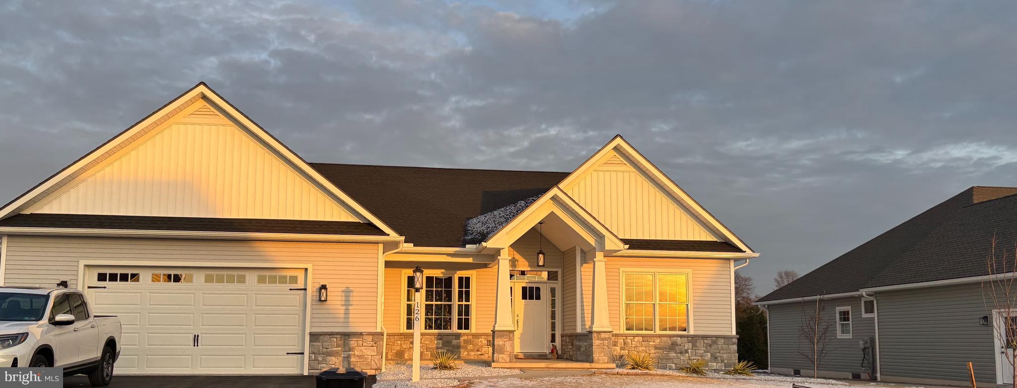 S Gerald Musser new construction home - Model is the Pine