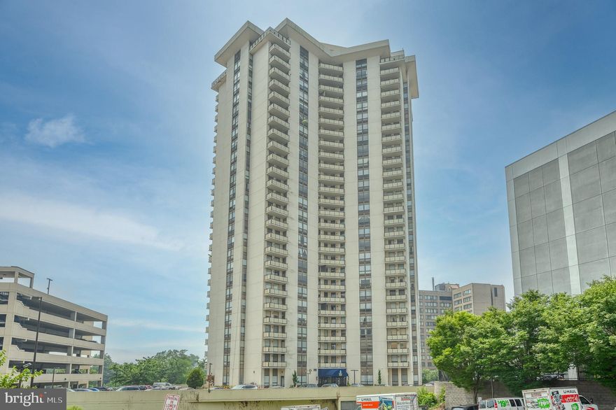 Welcome to The Ridgley in Towson! This exquisite 2-bedroom, 2-bathroom condo is a stunning find in a highly desirable location. Upon entering, you'll be greeted by a spacious and inviting living space, perfect for entertaining or simply unwinding after a long day. The condo boasts a primary suite, providing a private sanctuary for relaxation and tranquility. The kitchen is a true standout with its pristine white tile flooring and elegant white cabinets, creating a bright and airy atmosphere. It is equipped with all the necessary appliances to unleash your culinary creativity. One of the highlights of this condo is the balcony, which provides a charming outdoor space to enjoy your morning coffee or savor a sunset with a refreshing beverage. Worried about parking? Fear not! This condo comes with two assigned parking spaces, ensuring convenience and ease for you and your guests. Residents of The Ridgley are privileged with access to an array of exceptional building amenities. Enjoy a refreshing dip in the outdoor pool, maintain your fitness goals in the exercise room, find solace in the library, or host meetings in the well-appointed meeting room. Located in Towson, this condo offers close proximity to a wide range of dining, shopping, and entertainment options. With its convenient location and luxurious features, this property is sure to impress. Don't miss out on the opportunity to call this condo at The Ridgley your home.