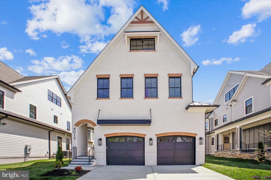 ONLY  ONE REMAINS!!! Presenting the Reserves at Virginia: The Pinta! The Pinta (4013) STILL ABLE TO CUSTOMIZE THE INTERIOR FINISHES WITH A 2 MONTH DELIVERY!!! LAWN SPRINKLER SYSTEM INSTALLED AND INCLUDED!!
Introducing THE PINTA: This stunning residence boasts 6 bedrooms, 1 den, 6 bathrooms, and 1 half bath. You can customize it with luxurious boutique finishes and selections throughout just like the model home. The kitchen can be your true masterpiece, featuring beautiful Cali White Oak hardwood flooring, warm wood and designer off-white cabinetry, quartz countertops with a waterfall island, stainless steel Bosch appliances, a striking marble backsplash, elegant pendant lighting, a custom hood, and multiple layers of accent lighting that elevate the space. The first level showcases a gas fireplace adorned with custom slabs and wood beams, serving as a captivating focal point for the family room. Floor-to-ceiling Marvin windows allow natural light to flood the area, creating a sophisticated ambiance. You can opt for unparalleled comfort with the innovative hydronically heated floors throughout the lower level. Those are complemented by a linear fireplace, furnace, AC, and a high-velocity heat pump system. The open floor plan seamlessly connects the kitchen, dining area, and family room, providing an ideal space for gatherings. For those needing a main level bedroom and private bath, this home has you covered. Each room in this home provides a truly exceptional experience. Large french doors open to a covered, tiled loggia with large fan and recessed lights is perfect for cookouts while avoiding direct sun overheat. The master bedroom on the upper level is uniquely designed with custom accent fluted panels, a chandelier, and a balcony great for those morning coffee & two expansive customized closets. Prepare to be captivated by the stunning master bathroom, which features a curb-less shower with two shower heads and a handheld option, spacious niches, and a bench. Additional highlights of the master bath include custom vanities, programmable heated floors, and a jacuzzi or deep soaking tub. The second upper level offers ample space for a game room, additional office, kids' or teen area, or a workout/meditation space. Tons of storage areas are thoughtfully included in the upper second level and lower level. The lower-level bedroom and bathroom make it easy to accommodate family or guests comfortably. This smart home includes advanced features such as a camera doorbell, smart Yale front door lock, programmable garage door openers, and smart light switches, all controllable via an integrated iPad panel (iPad not included). The Pinta is an ACG premium custom home, ensuring top-notch craftsmanship with peace of mind, alongside a 1 and 10-year warranty backed by a reputable national warranty company. The Reserve at Virginia Street is well nested in Fairfax City and in walking distance you'll discover a vibrant array of shops, boutiques, and local businesses. School Ratings of B+, A, and A- (Source: Niche). These models not only offer convenience but are also meticulously designed by the renowned architect James McDonald and his team. With stunning exterior designs and customized interior finishes, these homes truly provide a personalized and luxurious living experience. These homes will bear ACG Custom Homes stamp, which reflects high end finishes, craftsmanship and quality. * All floor plans and renderings are conceptual and used for illustrative purposes and are subject to change. All dimensions are approximate. Builder reserves the right to change or alter plans, specifications and materials without notice. Agent has financial interest.***