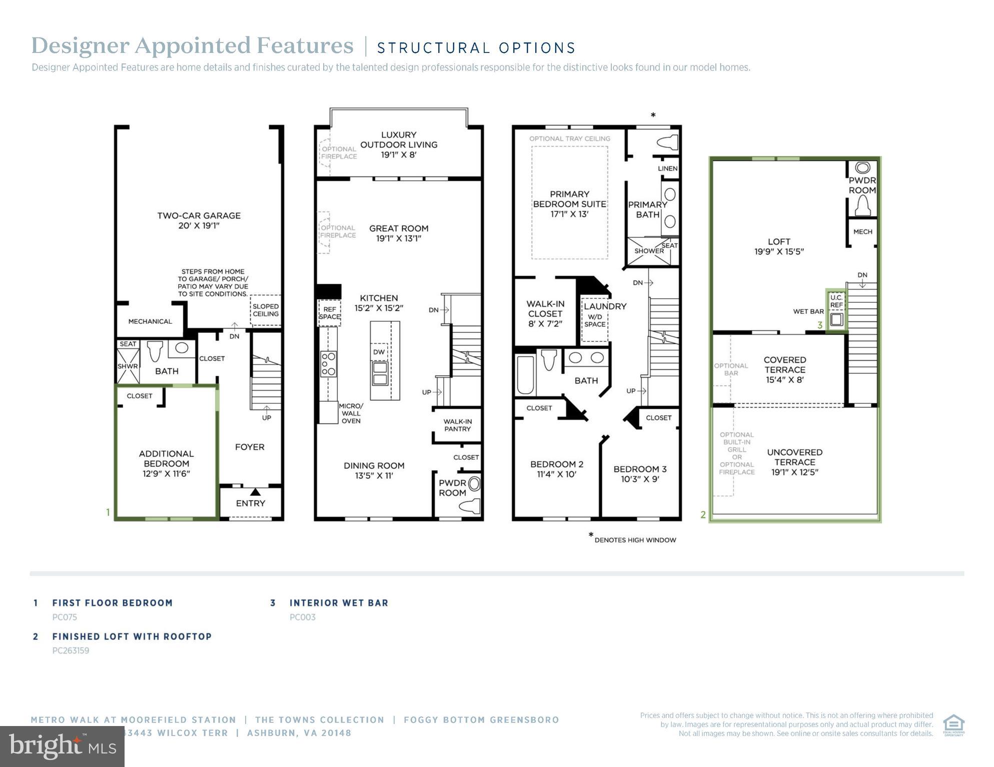 METRO WALK AT MOOREFIELD STATION - Residential