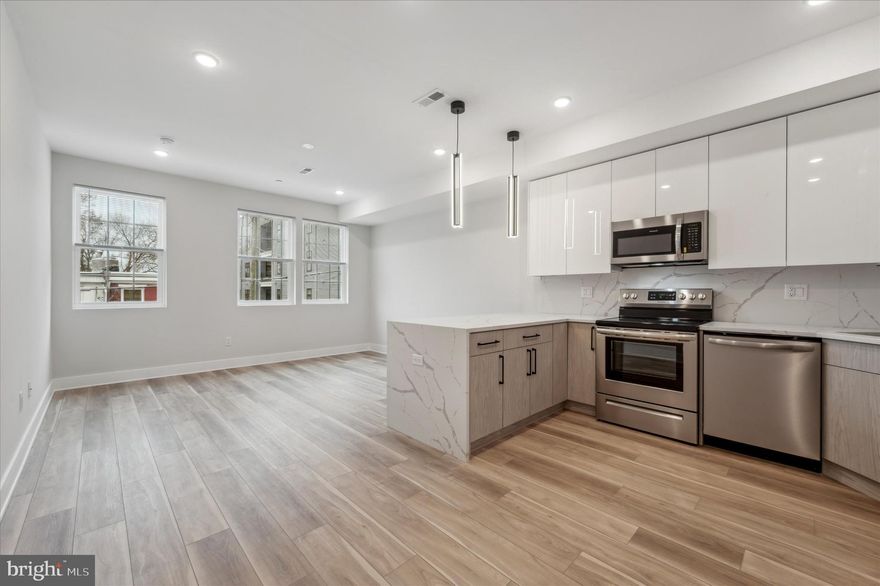 Introducing a recently developed ground-up construction duplex investment opportunity in Philadelphia’s rapidly evolving Mantua neighborhood, one of West Philadelphia’s most active development corridors, just minutes from University City. Completed in 2023, this modern asset benefits from Philadelphia’s original 10-year tax abatement with approximately seven years remaining, supporting strong cash flow and long-term investment stability. The property features two spacious bi-level apartments, each offering three bedrooms and three full bathrooms with contemporary finishes including wide plank flooring, quartz countertops, stainless steel appliances, dual-tone cabinetry, in-unit laundry, and separately metered utilities. Unit A is currently leased at $2,450 per month and Unit B at $2,650, generating $5,100 in combined monthly income, with lease timing strategically positioned for upcoming renewal cycles that align well with continued rental growth in the area and the opportunity to push rents as demand strengthens. Located near Drexel University, the University of Pennsylvania, Penn Presbyterian Medical Center, CHOP, and other major healthcare and academic employers, the property benefits from consistent tenant demand from students, medical professionals, researchers, and young professionals. Mantua is also directly benefiting from the broader “University City 2.0” wave of expansion, including institutional investment, new mixed-use developments, infrastructure improvements, and retail growth that continue to elevate the neighborhood’s desirability while maintaining relative affordability compared to core University City. Additional highlights include a private rear yard for the lower unit and a roof deck with skyline views for the upper unit, making this a turnkey, stabilized investment positioned for both strong income performance and long-term appreciation as the surrounding corridor continues its upward trajectory.