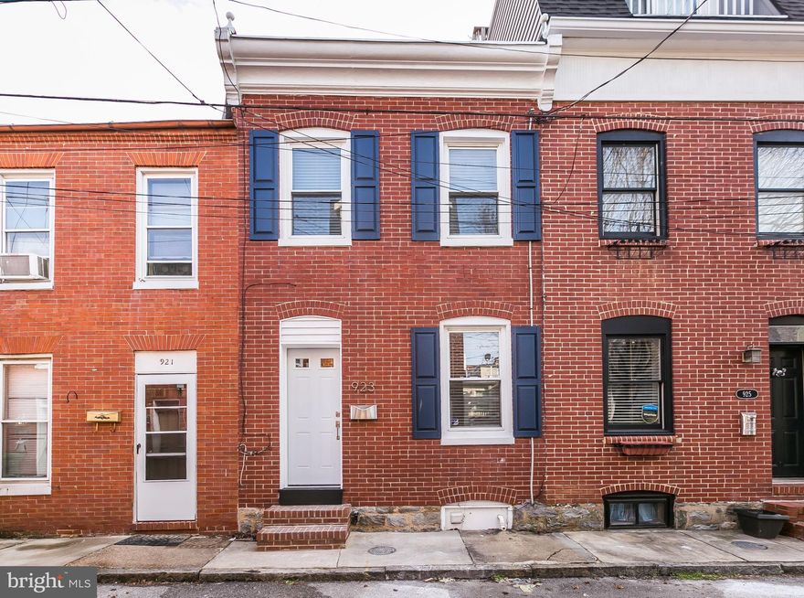 Beautifully updated 2BD,1BA Baltimore rowhouse on quiet one-way street in the heart of Canton. Walking distance to shopping, dining, nightlife and Patterson Park. Easy access to I-95.Renovated kitchen with new granite countertops, newer SS/Blk appliances, new built in microwave.Gorgeous full bath renovation!!Main level has bright front LR and separate DR, gleaming H/W floors and stackable W/D, new front door with window. Great use of space with lots of charm and character. Entire house freshly painted.  New NEST system - thermostat and 10 Year smoke detectors. Lovely fenced rear patio for entertaining. Unfinished basement with lots of room for storage. Roof 2011( with a few years of 10 year warranty remaining). 1 year HMS home warranty included!!Ready for immediate occupancy.Welcome Home!!!