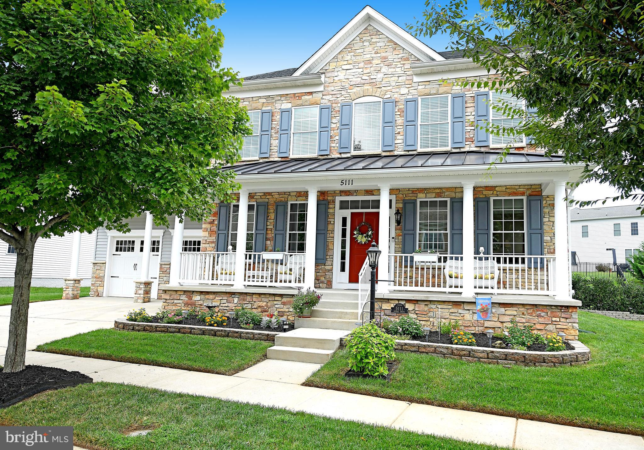 One of the few homes built by Chateau Builders in the Moores Meadows community with above and beyond quality and attention to workmanship. The two-story foyer entrance leads to a beautiful well-maintained home, with attention to details and functionality. The spacious floor plan provides for a large family gathering or a quiet family evening. Large eat-in kitchen perfect for the pampered chef with a double oven, conversation island, pantry, and plenty of cabinetry and workspace. This home can accommodate formal as well as casual dining. Along with the elegant formal living room, the french doors lead to a private office, ideal for working at home. After work hours, light up the gas fireplace and enjoy your two-story family room to relax. You will feel like a king or queen when you enter your owners suite. The 16x16 bedroom offers a ten-foot tray ceiling with an adjoining seating area with french doors for privacy and reading time. This master suite has separate walk-in closets and a spa-like bath with a -soaking tub and separate shower. Some other notable amenities this home has to offer are a second floor laundry room for both convenience and practicality, spacious movie theater, and a game room with a pool table that conveys. Ceiling height windows throughout that provide abundant light and flare. The community of Moore Meadows is conveniently located near 95 and 695, with plenty of convenient shopping nearby. This HOA community also offers a pool and clubhouse. Come by and rock your worries away on the cozy front porch at 5111 Scenic Drive. Unique home in sought after Moores Meadow II. 3700+ square feet of space to relax and call home with another 1680 sq feet in the lower level which features a game room and movie theater. Quarantine have you feeling cramped ? Spread out in the Owners suite with sitting room maybe try one of entertainment areas or office. This house is a sanctuary from the outside world with 4 bedrooms 3 1/2 baths fenced rear yard 3 car garage. Plenty of room for the whole family but still feels like home.