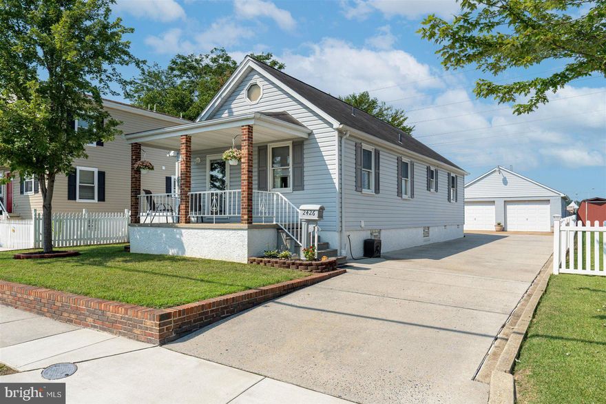 Buyers financing fell through, their loss is your gain! No better place to call home! Take advantage of the opportunity to purchase this beautiful and well cared for single family home. The Livingroom has been extended into the addition area with vaulted ceilings and ample entertainment room. The upgraded kitchen boasts beautiful quartz countertops that are a must see. Two main level bedrooms and a full bathroom provide convenience of first floor living. Upstairs is a beautiful loft area overlooking the living room. Perfect space for your home office. The fully finished basement includes an additional room that could be made into a bedroom, efficiency kitchen and full bathroom! This basement also includes a separate outside entrance. Beautiful porches on the front and rear of this home overlook the well-maintained yard. Don’t worry about parking on the street with this one… The 2 car oversized garage and 4 car driveway should provide plenty of parking for any gathering. This home is convenient to shopping and restaurants in Dundalk, but easy access to get to i-95 and to nearby communities.