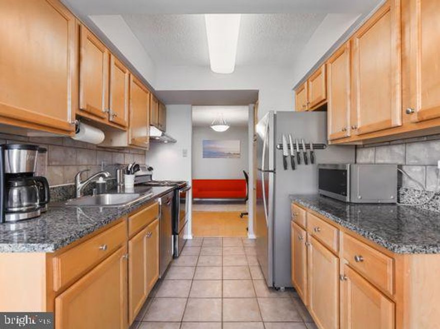 The updated unit includes  HVAC replacement 2019, complete bathroom remodel 2019, stackable washer/dryer 2020, resurfaces balcony 2020, and closet storage system 2021.  Rent includes 1 assigned parking space and a storage unit. The assigned parking space #106 right next to garage #8. amazing sunsets night view! Building amenities include 24 Hour Front Desk concierge, Outdoor Pool, Staffed package delivery room, Fitness Center, Party Room, Meeting Room, Billiards, and Movies! Steps to the WOD and S Four Mile Run Trails. Close by is the shops and restaurants of Shirlington, Capital Bikeshare, and Bus Stops.