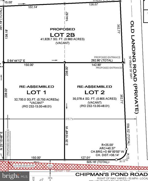 0 CHIPMAN'S POND ROAD LAUREL DE 19956