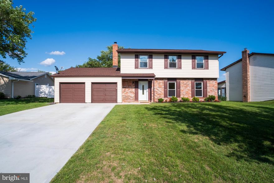 ###Welcome Home! This move-in ready colonial in the tranquil community of The Provinces of Severn offers a perfect blend of traditional charm and modern updates. Nestled on a premium cul-de-sac lot, this beautifully maintained home is waiting for you to add your personal touch. **Interior Highlights**:  **Fresh Updates**: Newly painted in neutral tones, with updated granite countertops in the kitchen, and new carpet on the stairs and throughout the upper levels.  **Modern Features**: Enjoy the newly updated master bath vanity, LVP flooring in the master and hallway bathrooms, and fresh lighting fixtures throughout the home.  **Kitchen**: All-new appliances, sleek granite countertops, and maple cabinets in an eat-in kitchen ideal for both cooking and entertaining.  **Living Spaces**: The open floor plan includes a formal living room with hardwood floors, a family room with a charming brick wall pellet stove, and a formal dining room.  **Bedrooms**: Four spacious bedrooms, including a primary suite with an ensuite bathroom, offer ample space for relaxation.  **Additional Updates**:  **Exterior**: New siding, roof, drainpipes, vinyl double-hung windows, and a new hot water heater.  **Garage**: The oversized 2-car garage comes with a new door opener and offers extra storage space, plus a new driveway accommodating up to 6 cars and plenty of off-street parking.  **Backyard**: Enjoy the fenced-in backyard with a patio and a large shed for additional storage.  **Convenient Location**:  **Commuting**: Quick access to NSA, Fort Meade, Baltimore, Annapolis, major highways, and shopping.  **Community**: No HOA, providing you with easy living in a thoughtfully designed home.  ### Don’t miss out on this exceptional opportunity to own a well-appointed home in a prime location. Schedule your showing today—this gem won’t last long!###