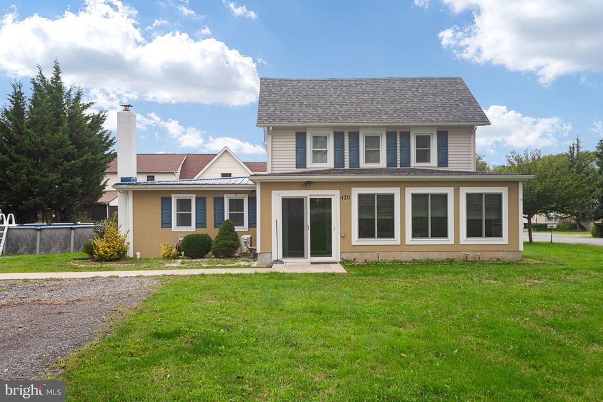 Welcome to your dream home in the picturesque town of Galena! This charming farmhouse offers the perfect blend of historic character and modern updates. With a plethora of recent renovations, you can enjoy the best of both worlds - the timeless charm of an older home and the convenience of contemporary living. New sewer line and new plumbing throughout, new roof, siding, windows, HVAC, full kitchen renovation with granite counters, new cabinets & SS appliances, bathrooms remodeled and all within the past 6 Years! In addition, there are 2 sheds and a wood stove! The convenience of a main-level master bedroom and bathroom adds to the functionality of this home. You'll love the fully enclosed sunroom, equipped with both heating and air conditioning. It's a versatile space where you can relax and enjoy no matter the season.
This lovingly updated and meticulously maintained farmhouse offers a move-in ready experience. Say goodbye to worries about major repairs or renovations; it's all been taken care of for you. Make this house your home and enjoy the charm of Galena living with modern comforts. Conveniently located close to 301 and only 10 miles from tax-free shopping and dining in Middletown, DE.
Don't miss your opportunity to own this gem!